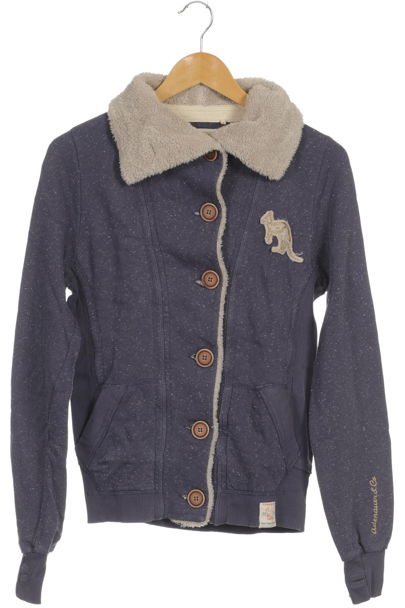 

Adenauer & Co Damen Sweatshirt, blau, Gr.