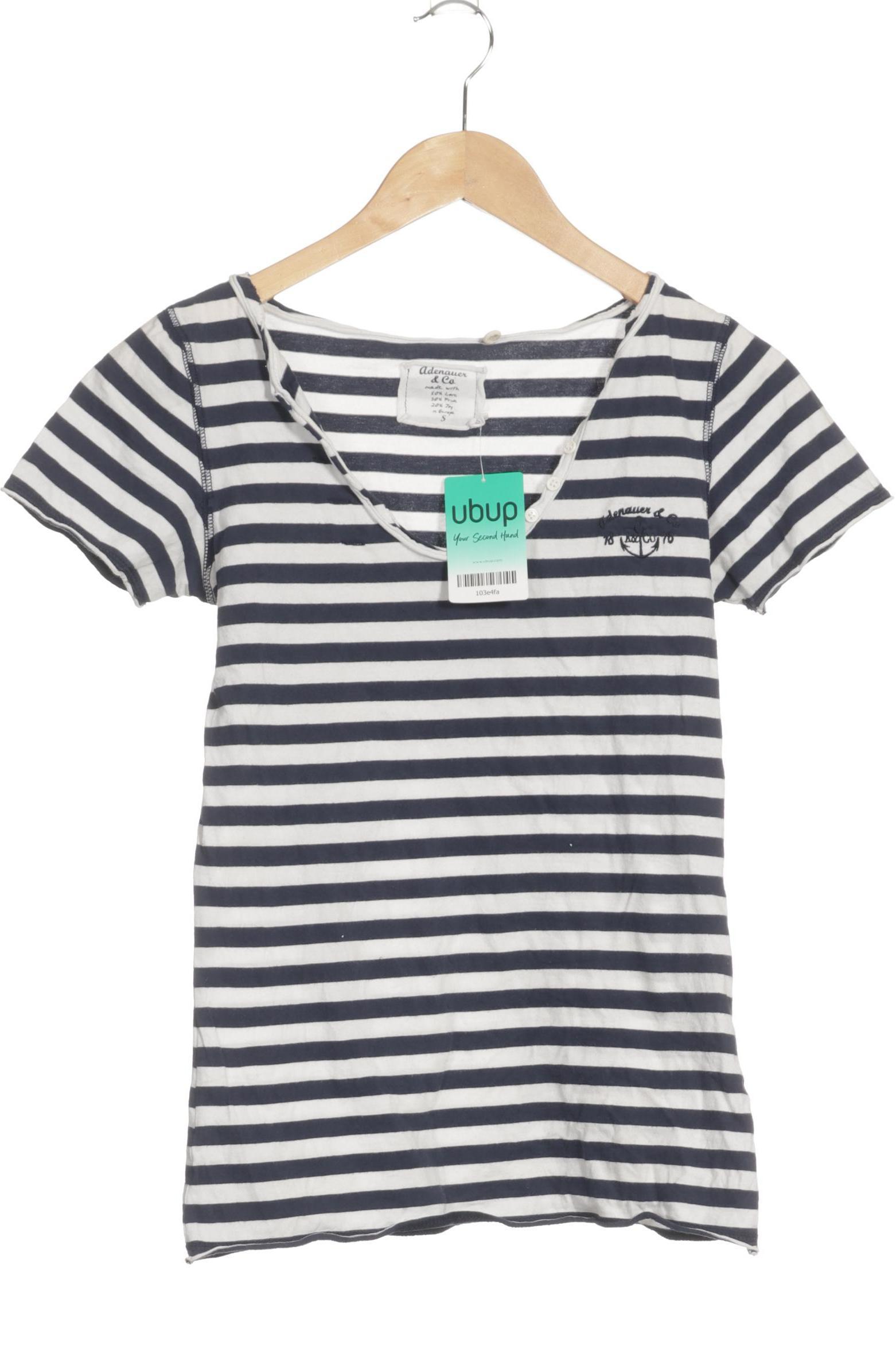 

Adenauer & Co Damen T-Shirt, blau, Gr.