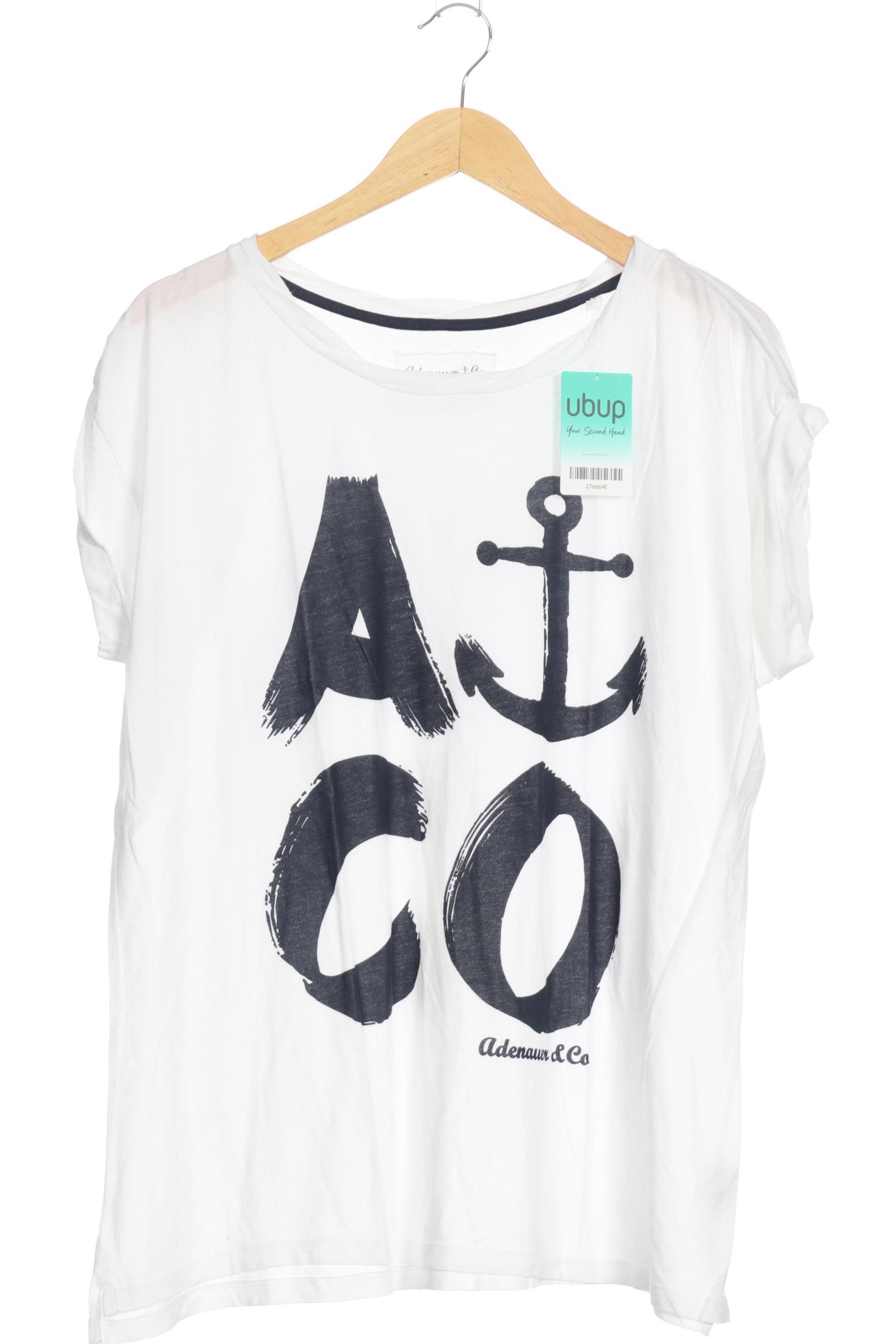 

Adenauer & Co Damen T-Shirt, weiß, Gr.