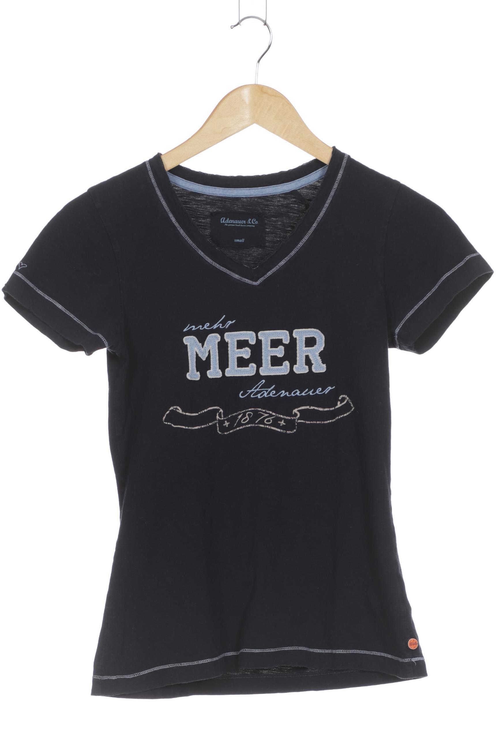

Adenauer & Co Damen T-Shirt, blau, Gr.
