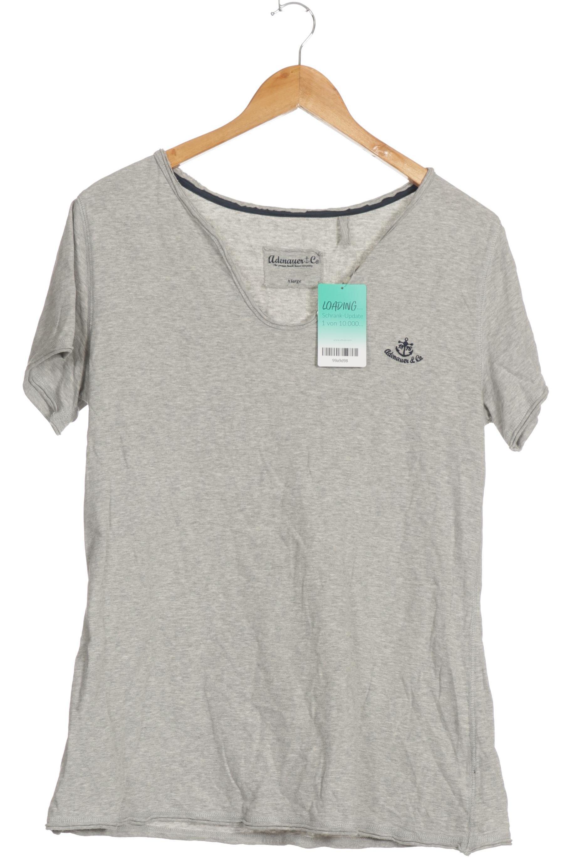 

Adenauer & Co Damen T-Shirt, grau, Gr.