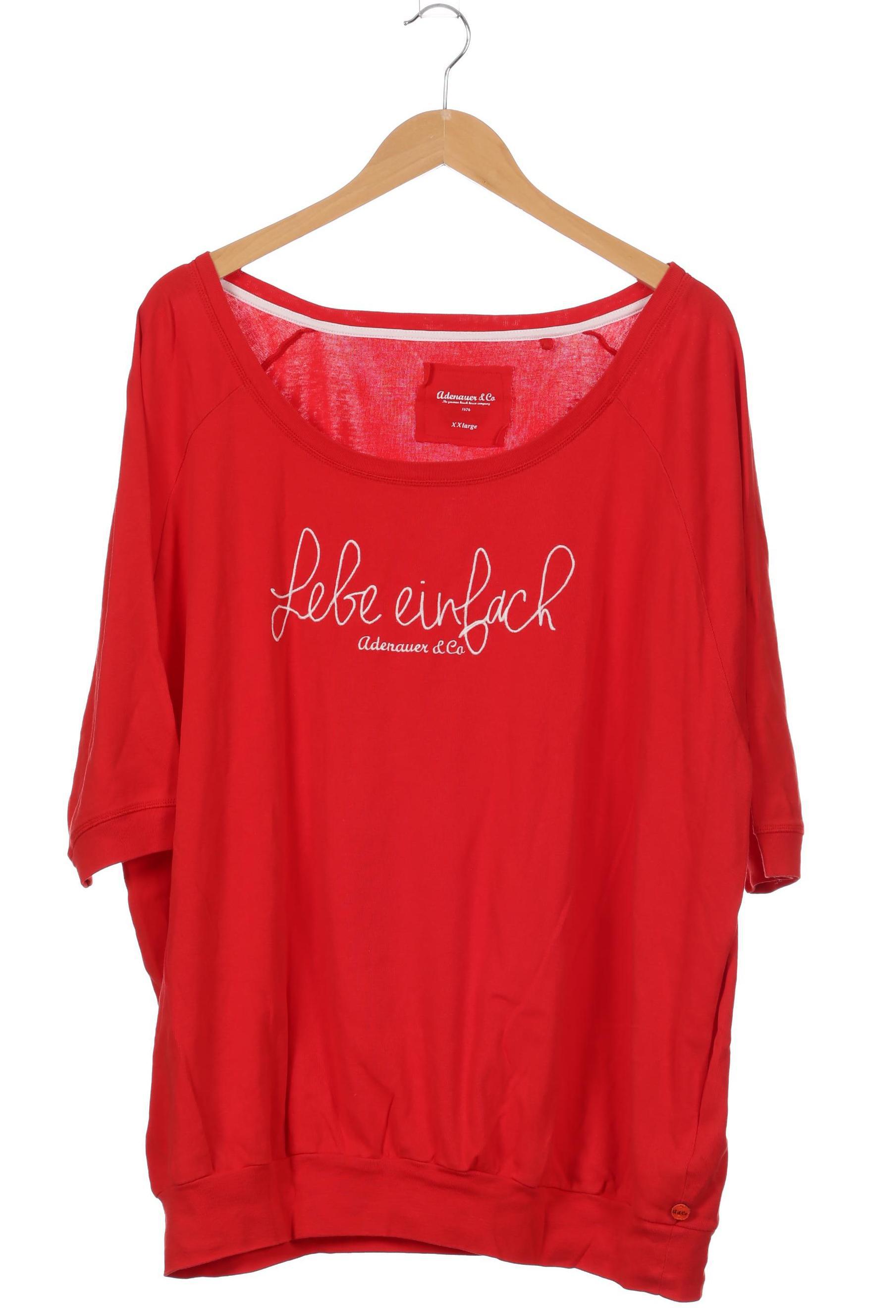 

Adenauer & Co Damen T-Shirt, rot, Gr.