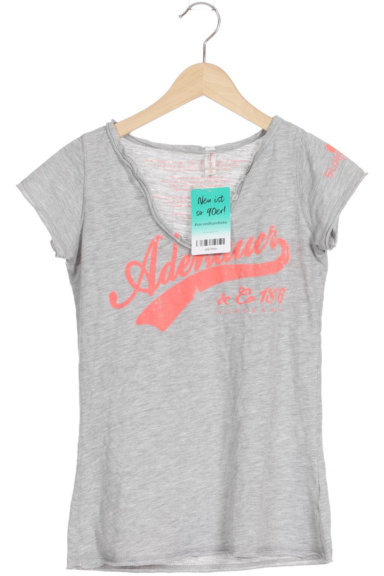 

Adenauer & Co Damen T-Shirt, grau, Gr.