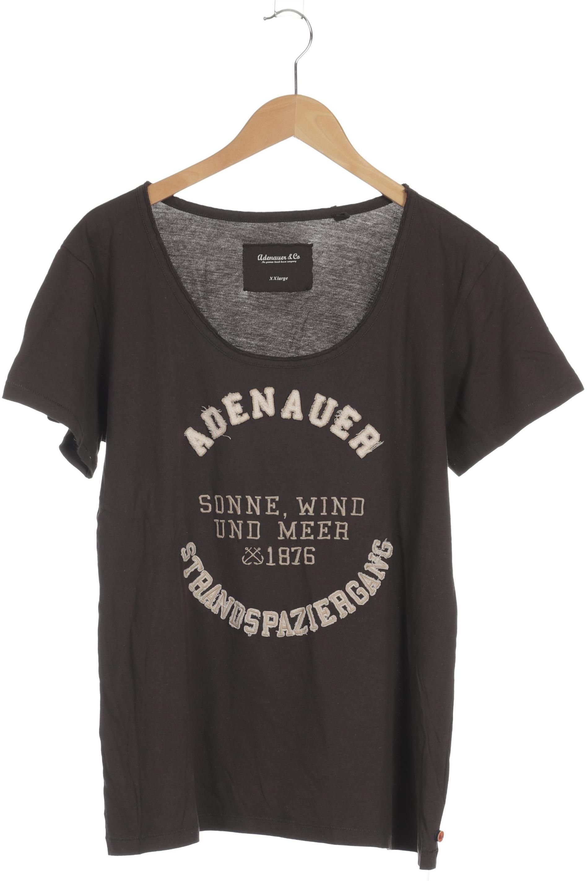 

Adenauer & Co Damen T-Shirt, braun, Gr.
