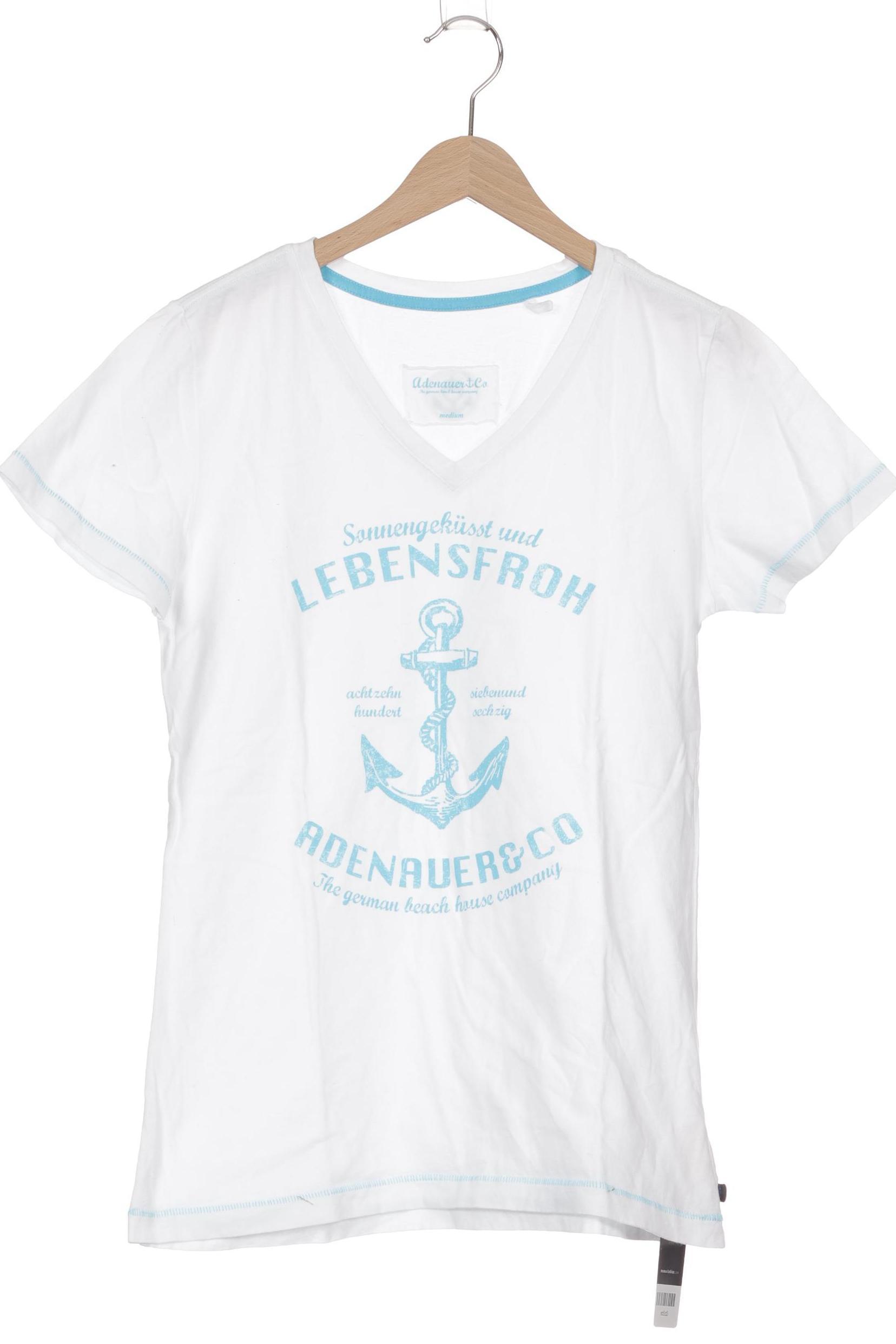 

Adenauer & Co Damen T-Shirt, blau, Gr.