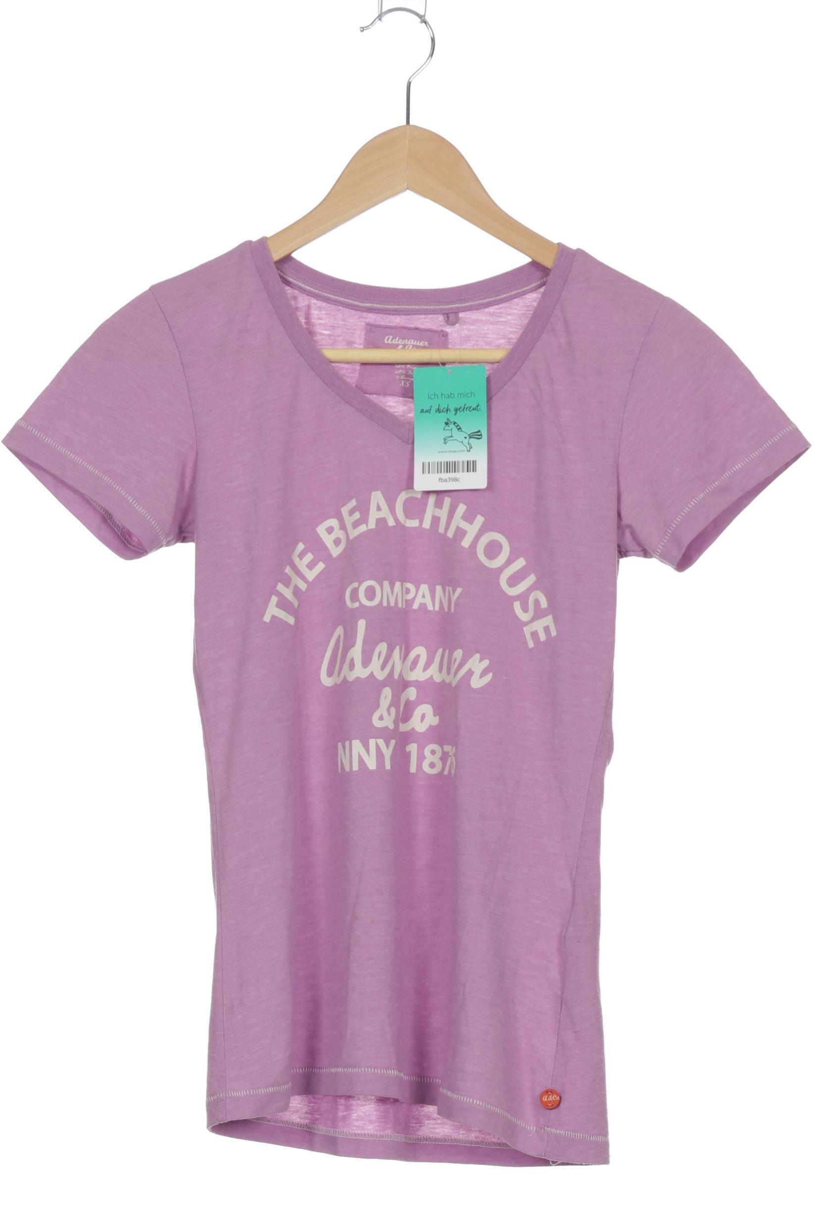 

Adenauer & Co Damen T-Shirt, lila, Gr.