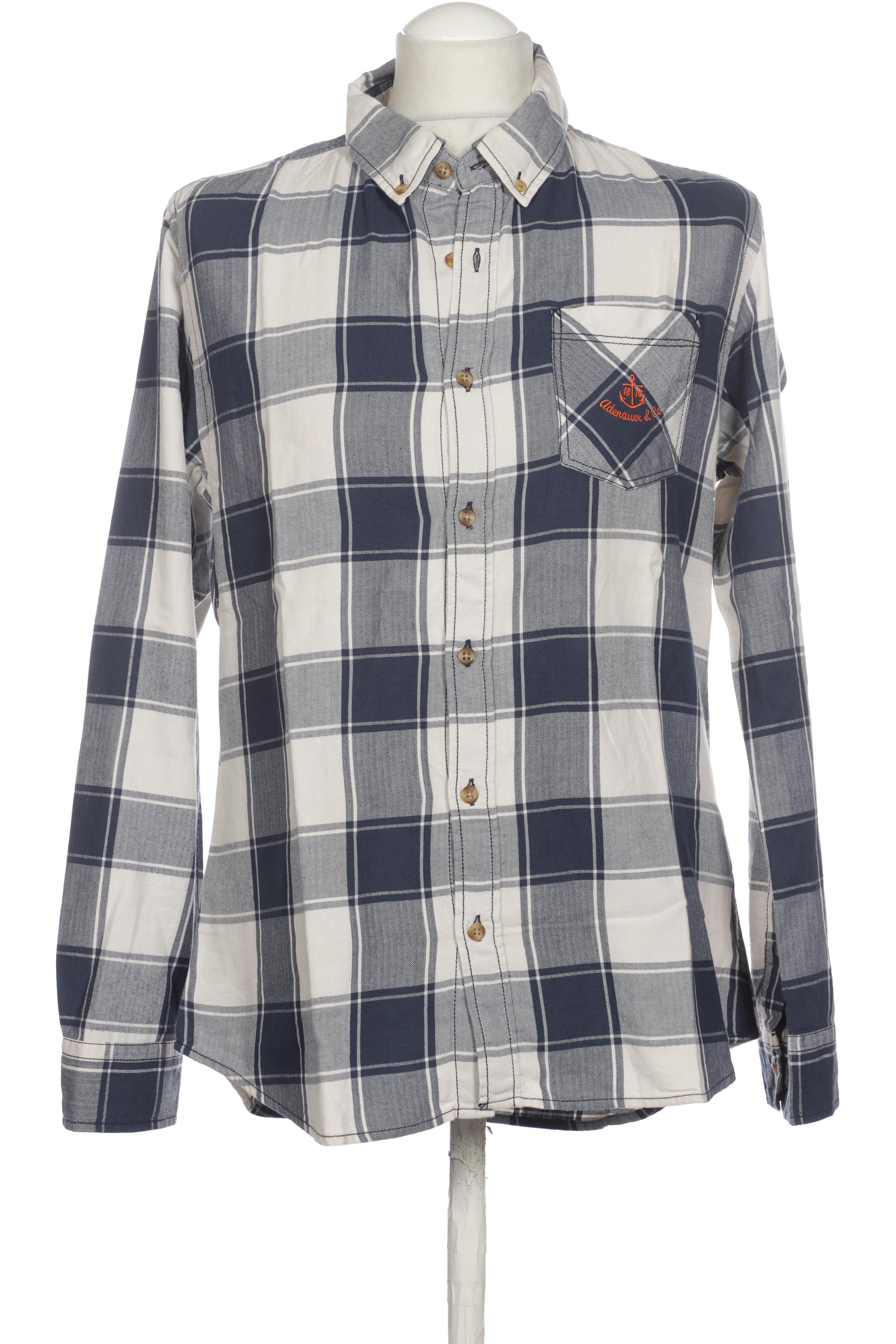 

Adenauer & Co Herren Hemd, blau, Gr.