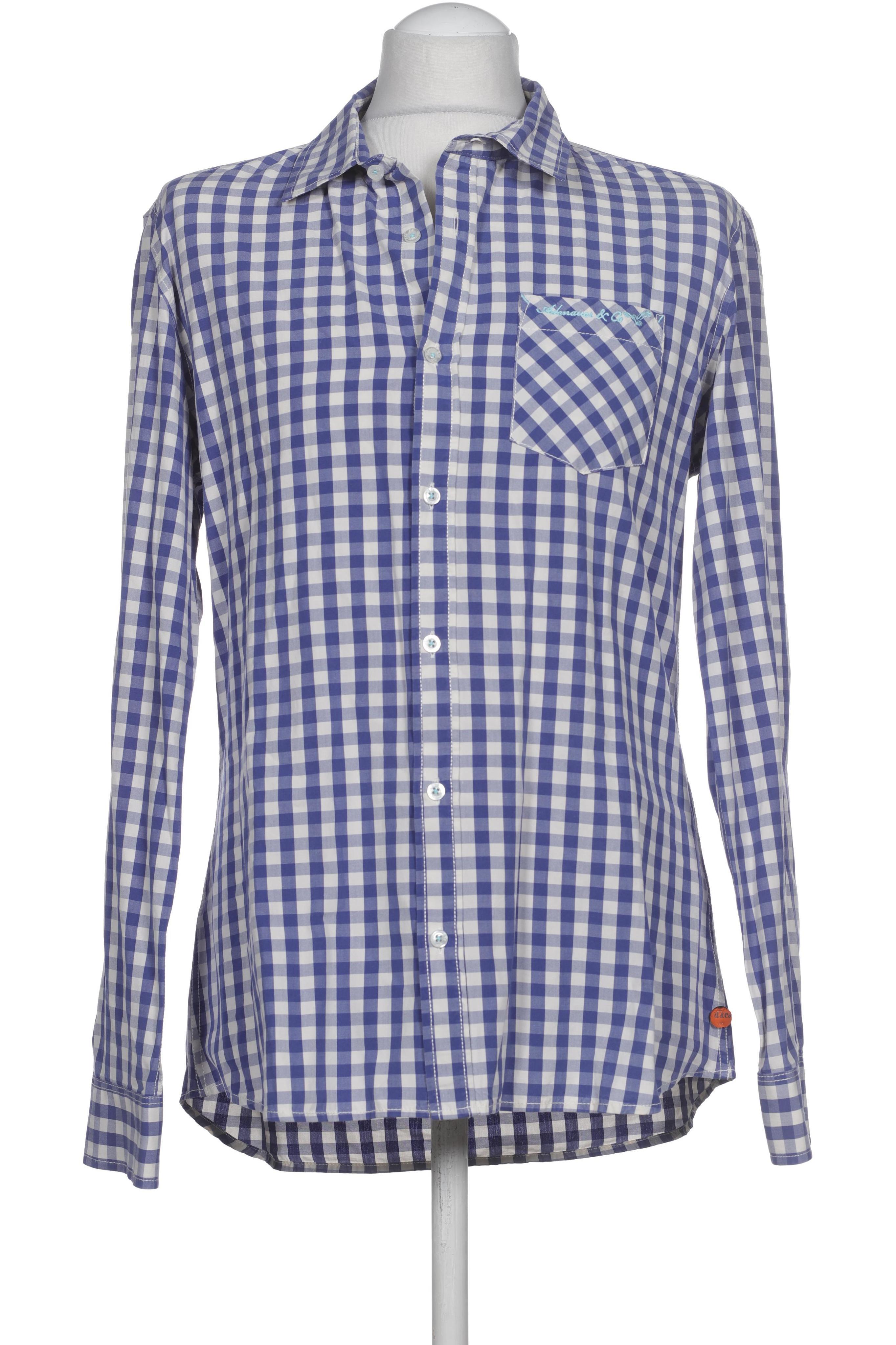 

Adenauer & Co Herren Hemd, blau, Gr.