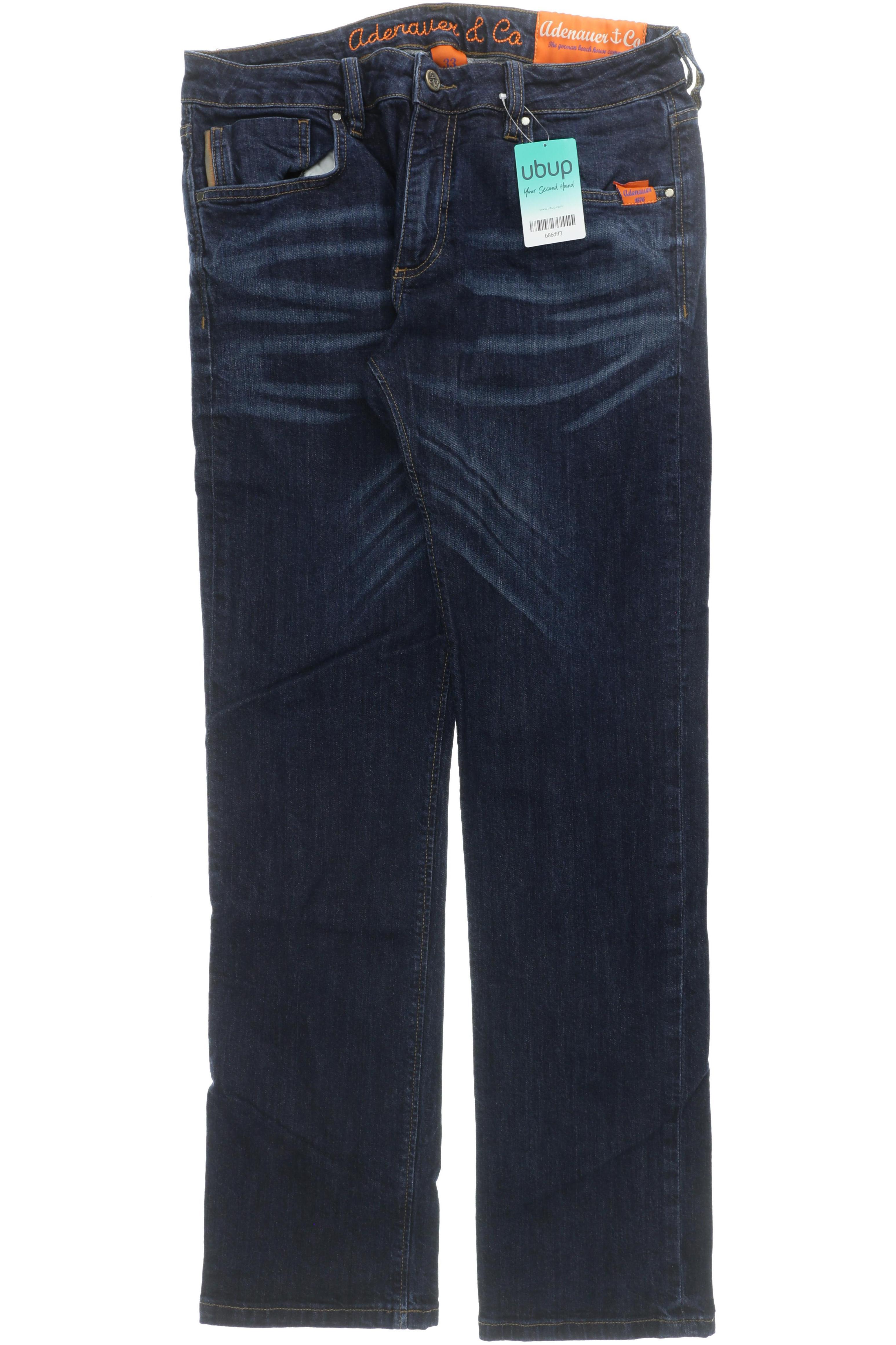 

Adenauer & Co Herren Jeans, blau, Gr. 33