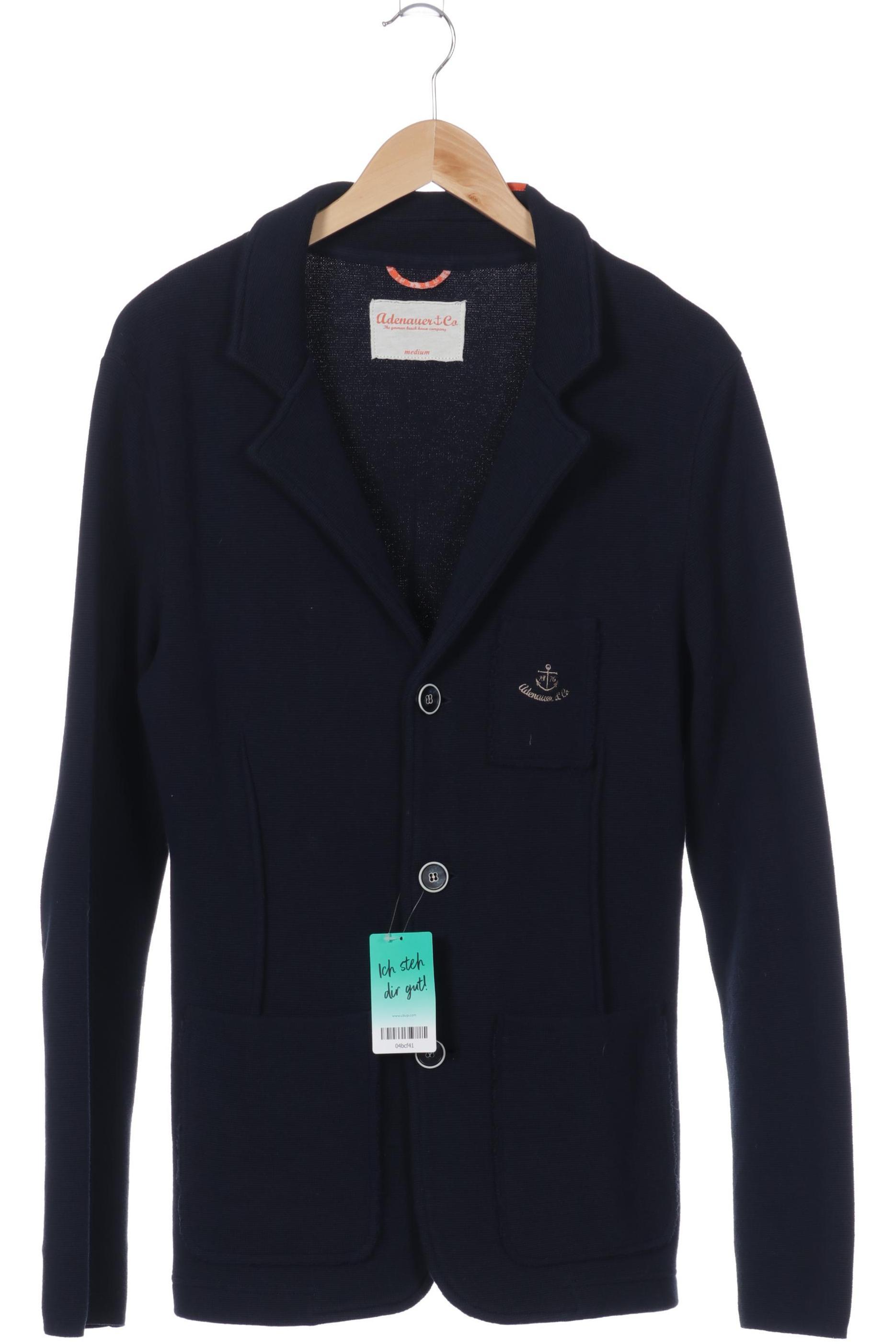 Thumbnail - Adenauer &amp; Co Herren Strickjacke, blau, Gr.