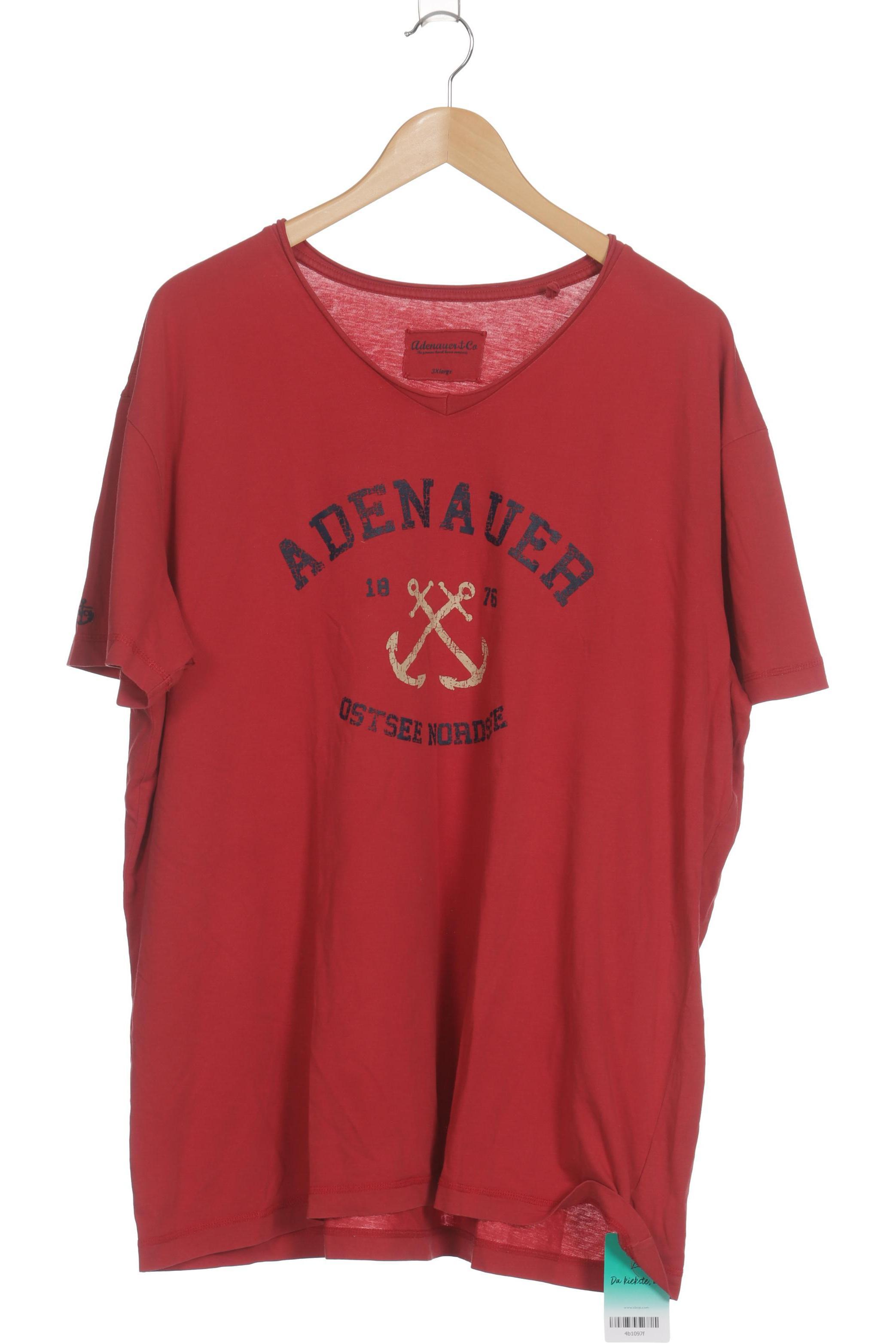 

Adenauer & Co Herren T-Shirt, rot, Gr.