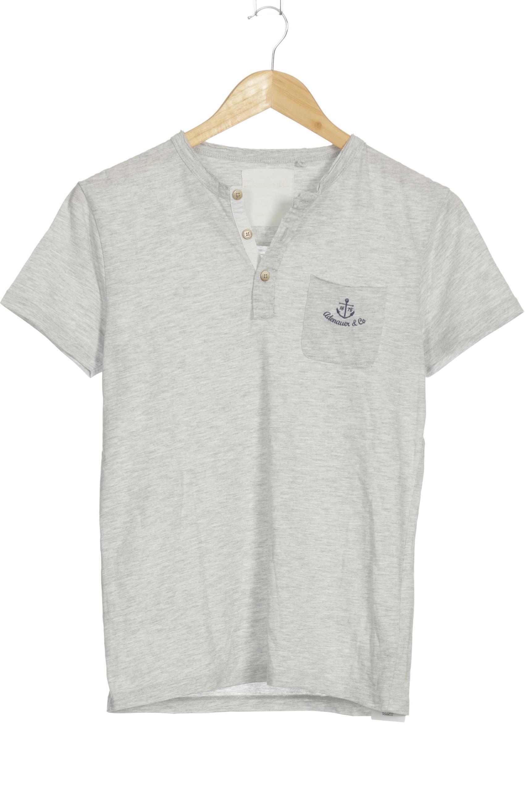 Thumbnail - Adenauer &amp; Co Herren T-Shirt, grau, Gr.