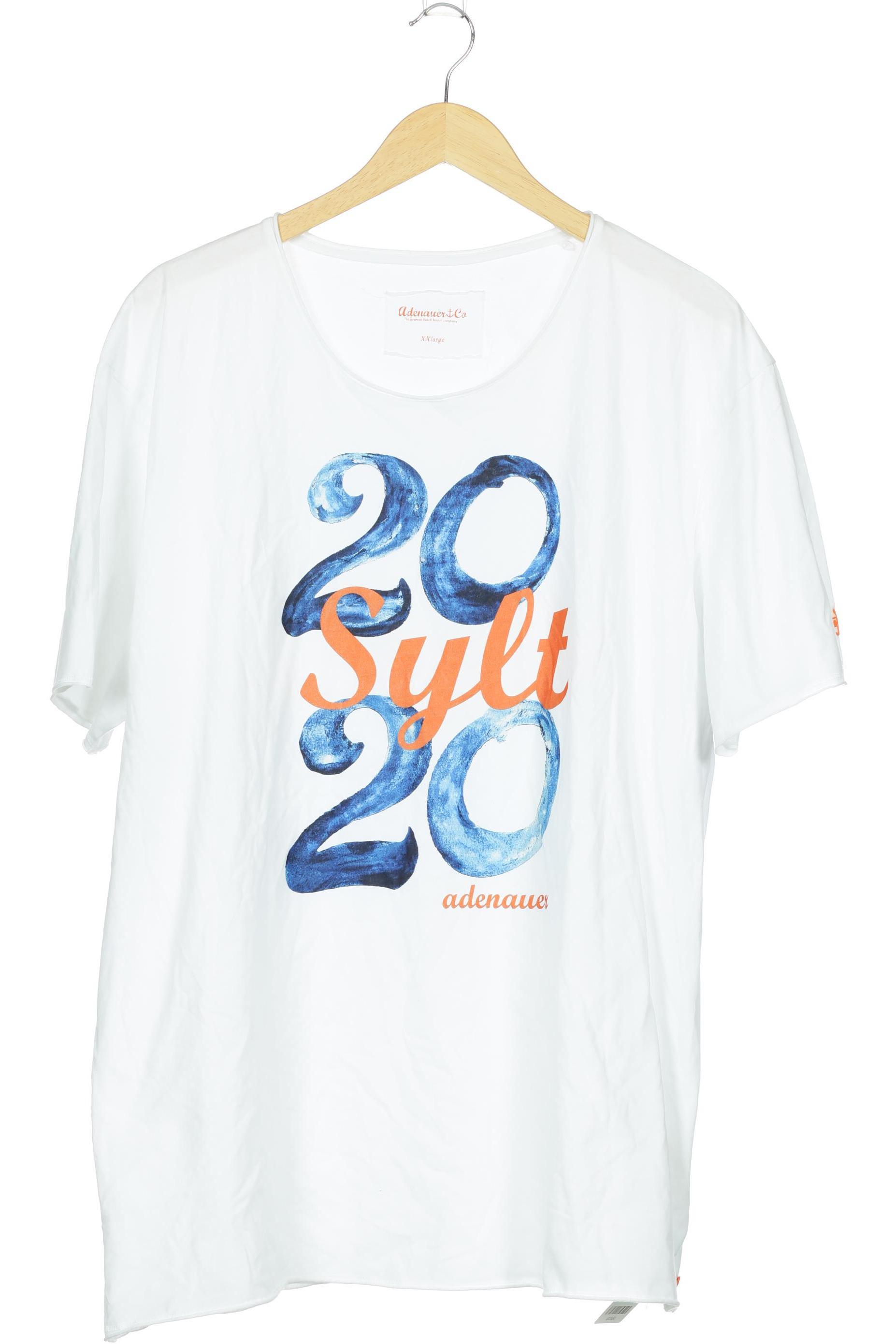 

Adenauer & Co Herren T-Shirt, weiß, Gr.