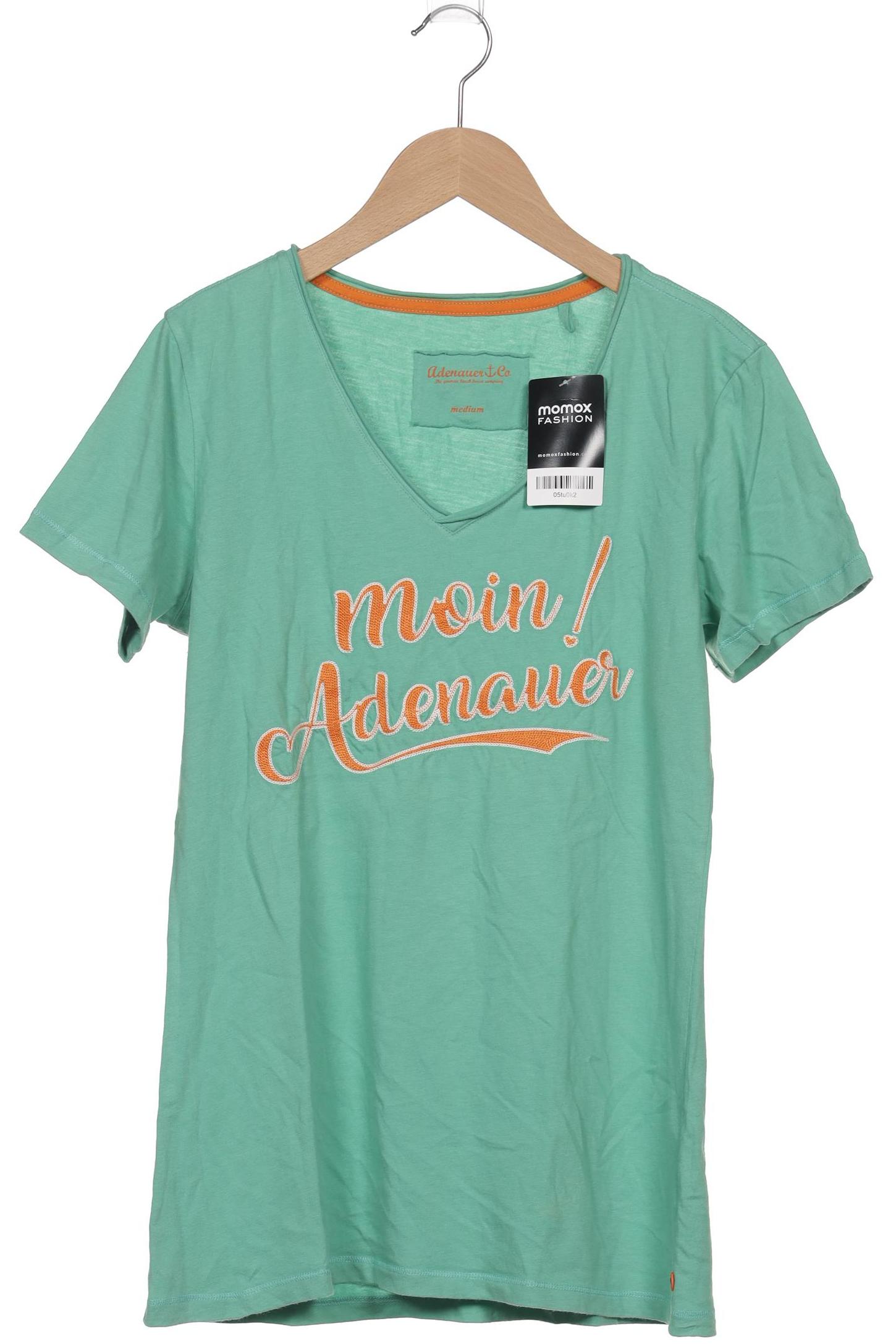 

Adenauer & Co Damen T-Shirt, grün, Gr. 38