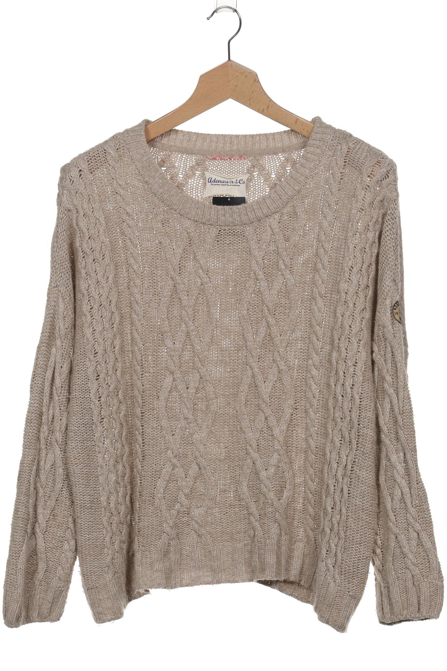 

Adenauer & Co Damen Pullover, beige, Gr. 44