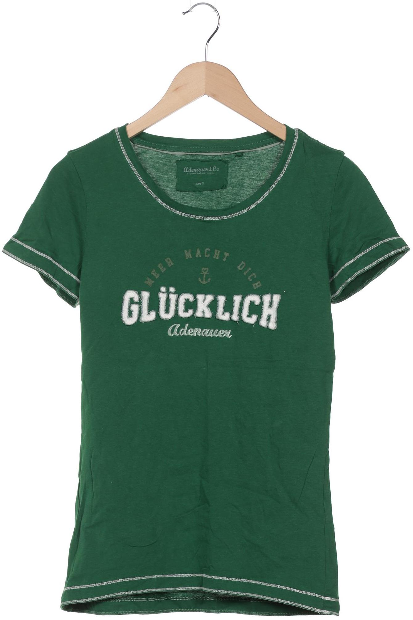 

Adenauer & Co Damen T-Shirt, grün, Gr. 36