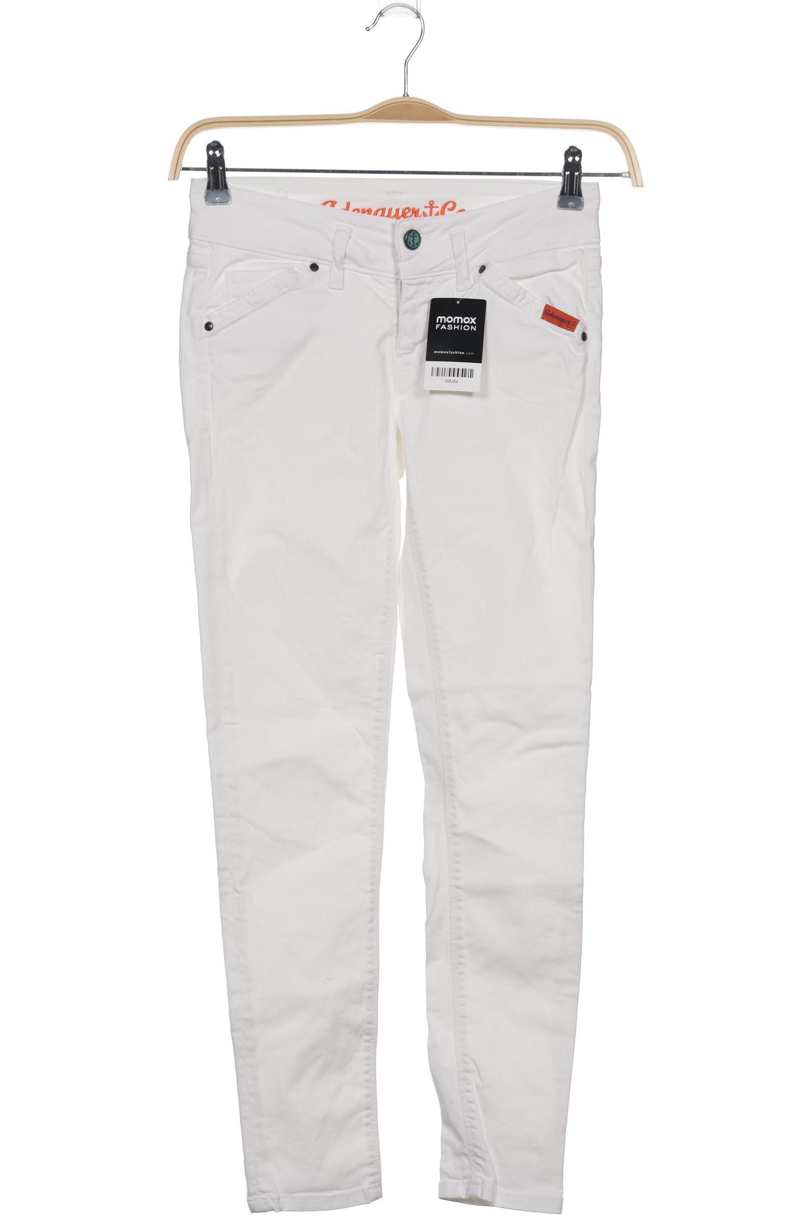 

Adenauer & Co Damen Jeans, weiß, Gr. 25