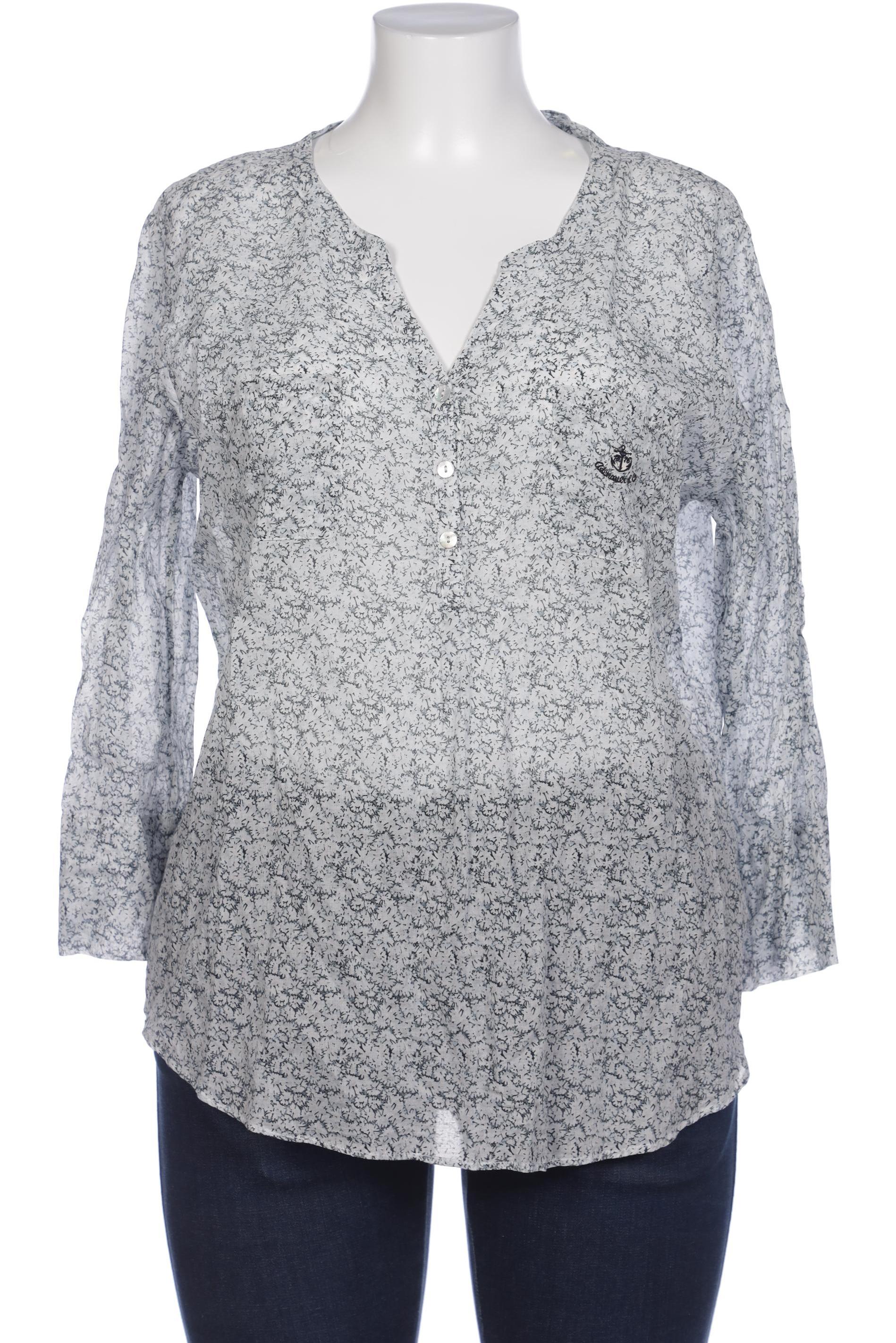 

Adenauer & Co Damen Bluse, hellblau, Gr. 46