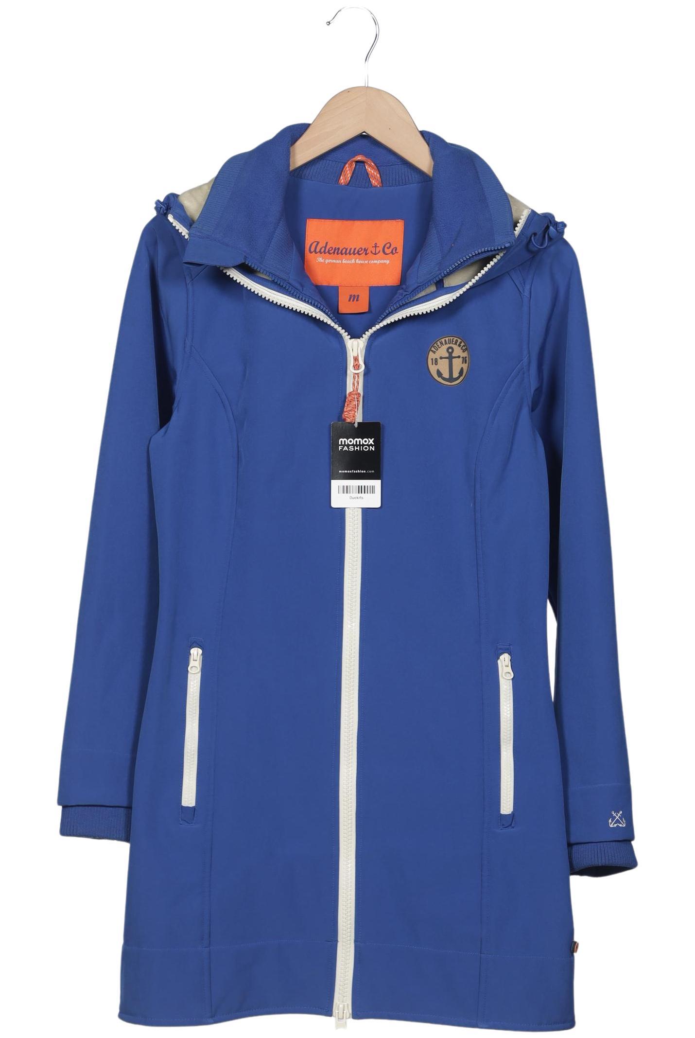 

Adenauer & Co Damen Mantel, blau, Gr. 38