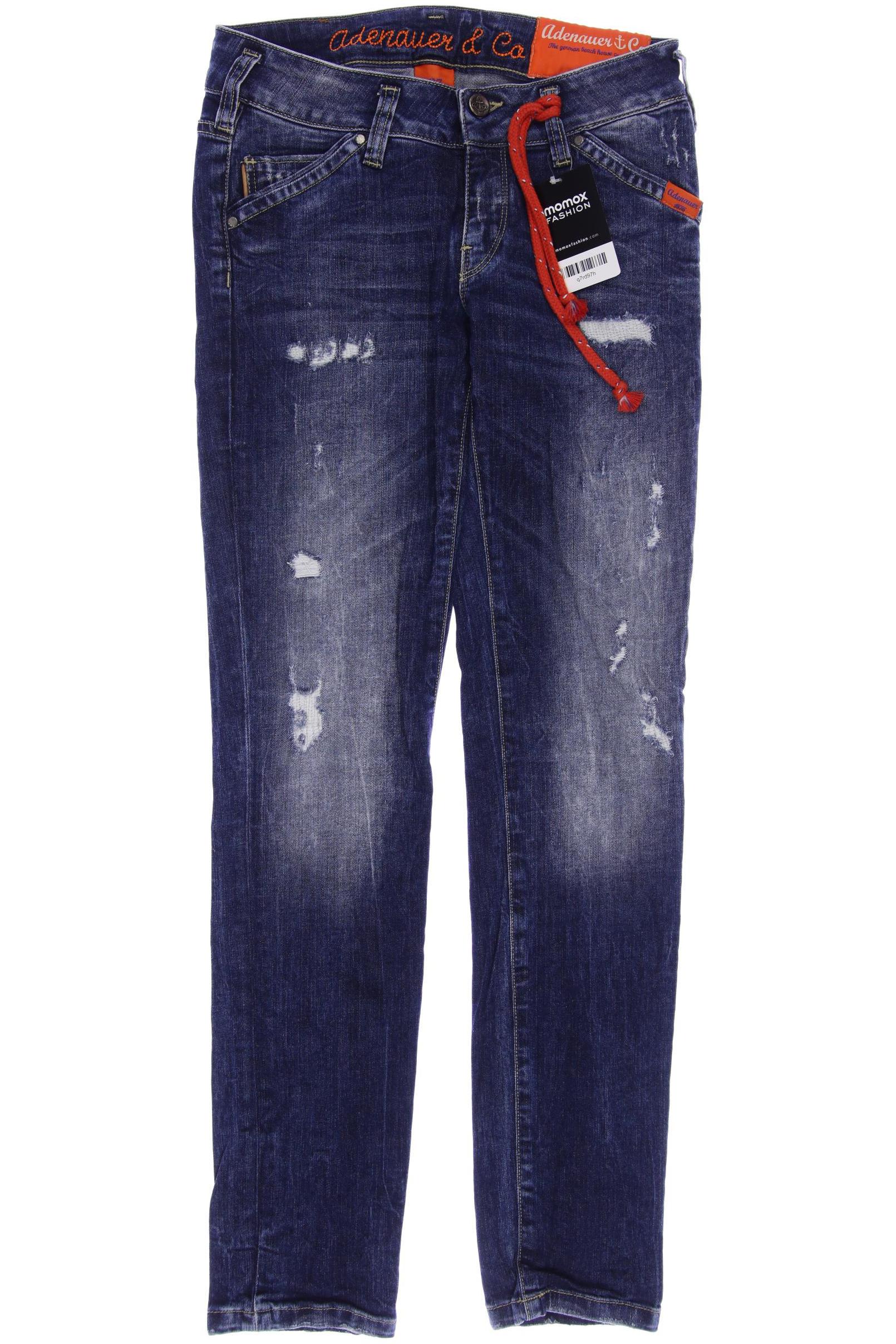 

Adenauer & Co Damen Jeans, marineblau