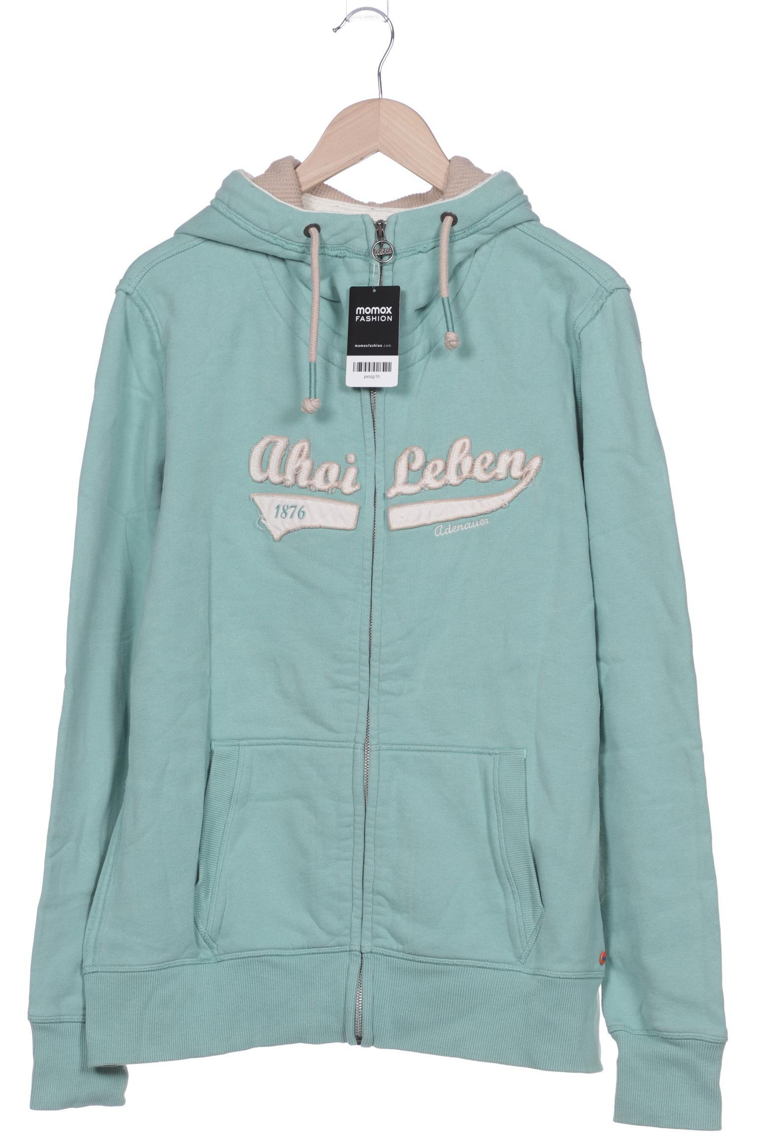 

Adenauer & Co Damen Kapuzenpullover, hellgrün, Gr. 46