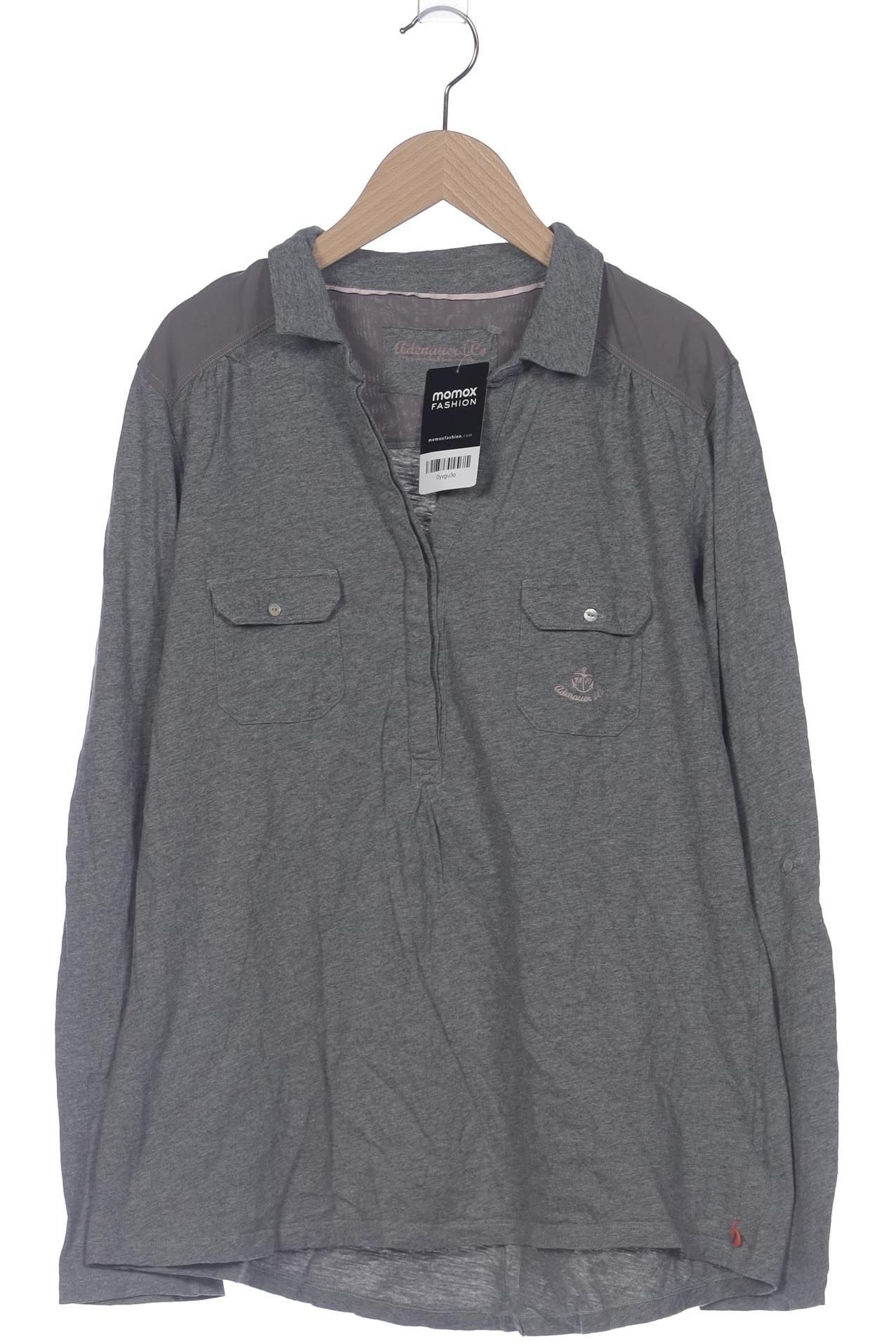 

Adenauer & Co Damen Langarmshirt, grau, Gr. 42