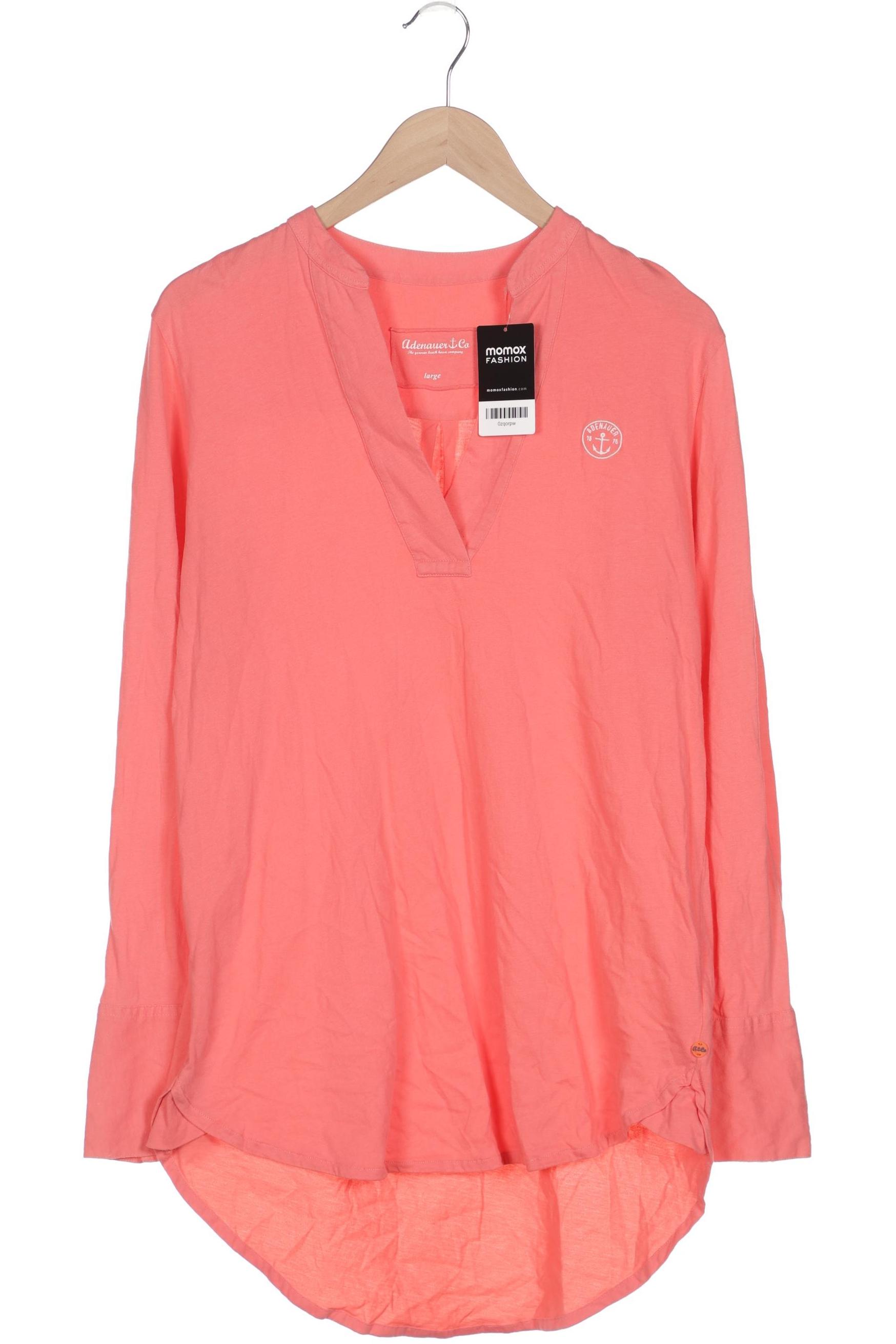 

Adenauer & Co Damen Langarmshirt, orange, Gr. 42