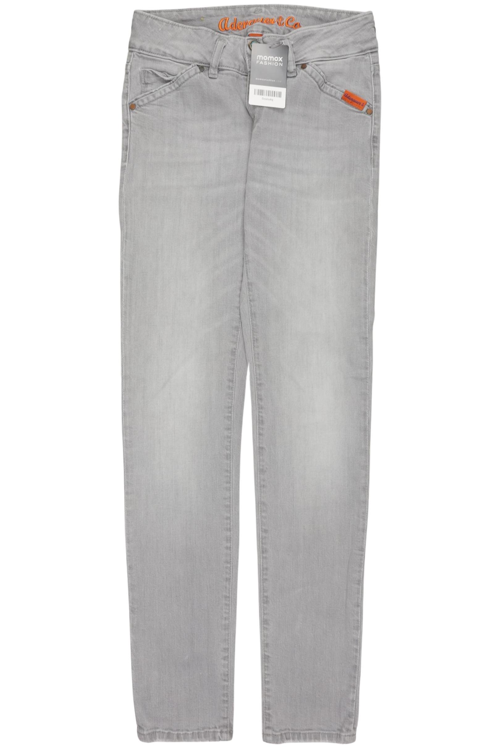

Adenauer & Co Damen Jeans, grau, Gr. 25