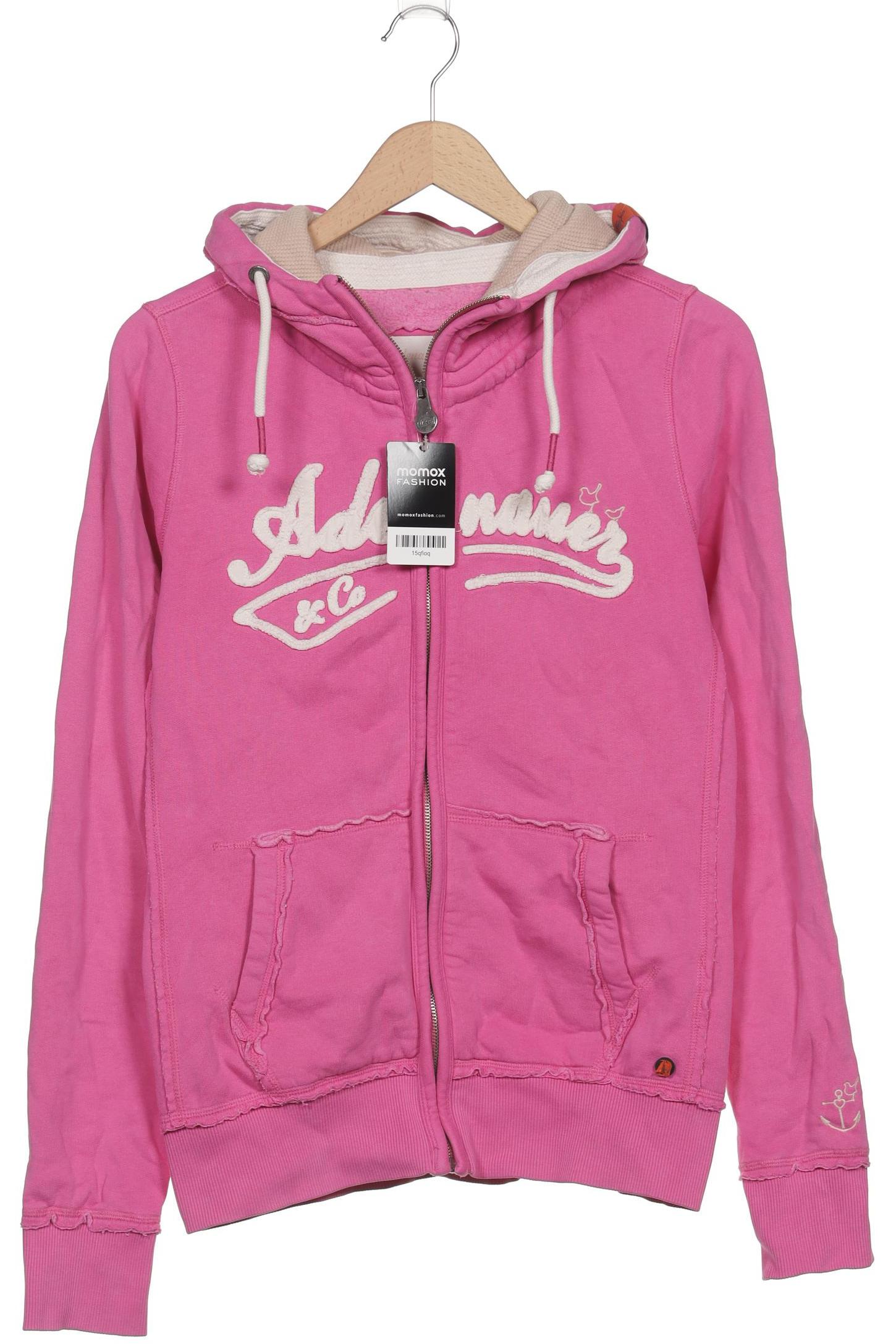 

Adenauer & Co Damen Kapuzenpullover, pink, Gr. 38