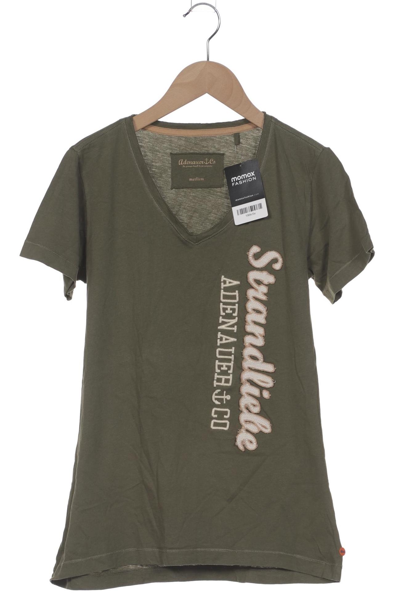 

Adenauer & Co Damen T-Shirt, grün, Gr. 38