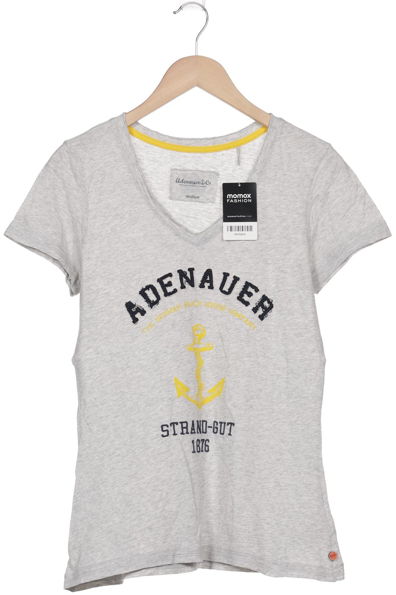 

Adenauer & Co Damen T-Shirt, grau, Gr. 38