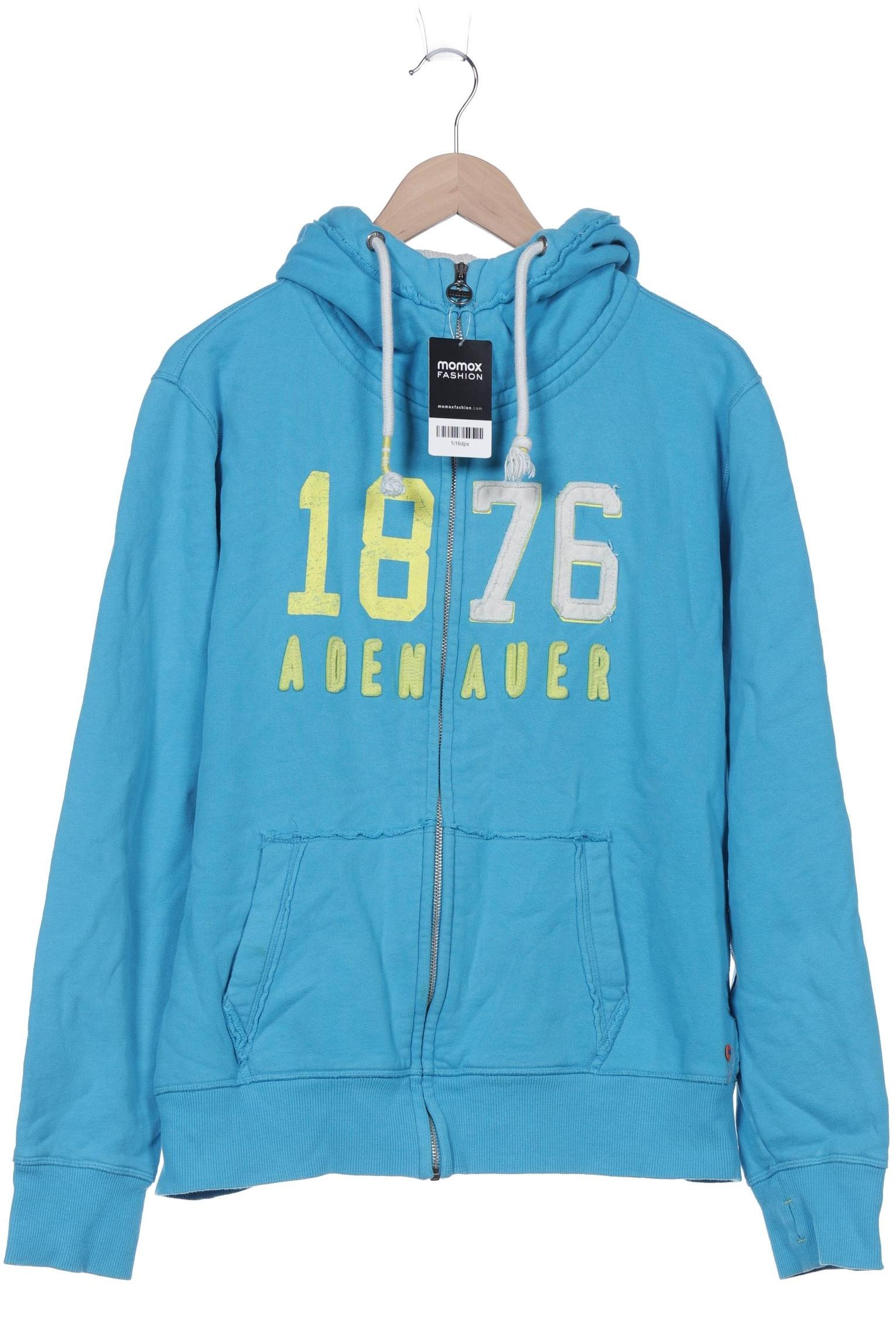 

Adenauer & Co Damen Kapuzenpullover, blau, Gr. 46