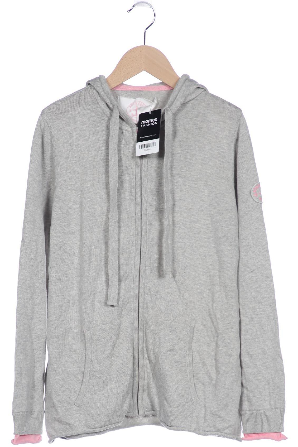

Adenauer & Co Damen Strickjacke, grau, Gr. 36