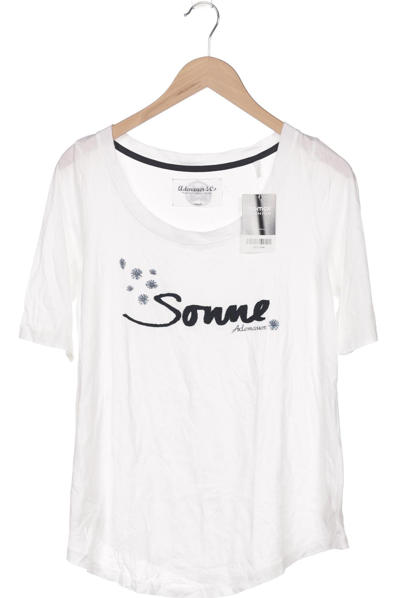 

Adenauer & Co Damen T-Shirt, weiß, Gr. 36