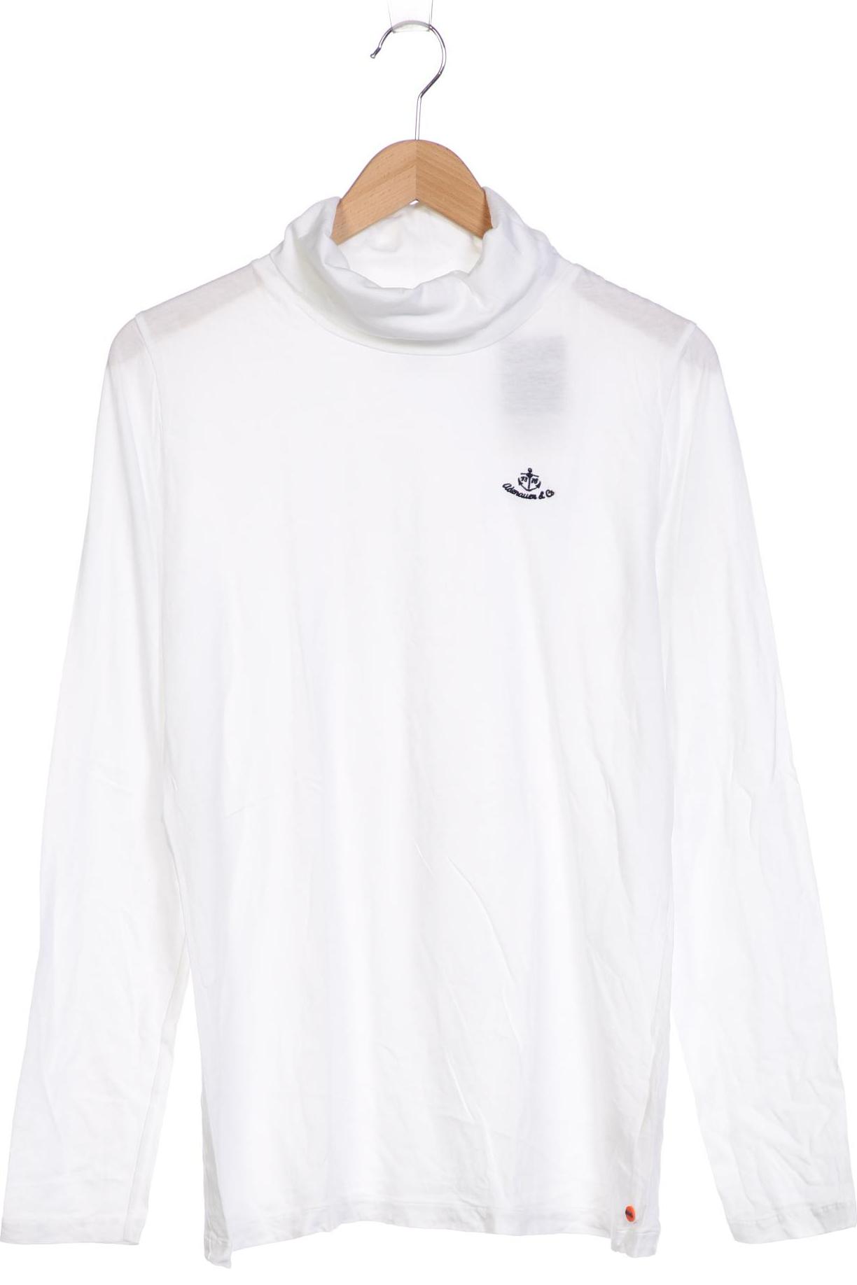 

Adenauer & Co Damen Langarmshirt, weiß, Gr. 44