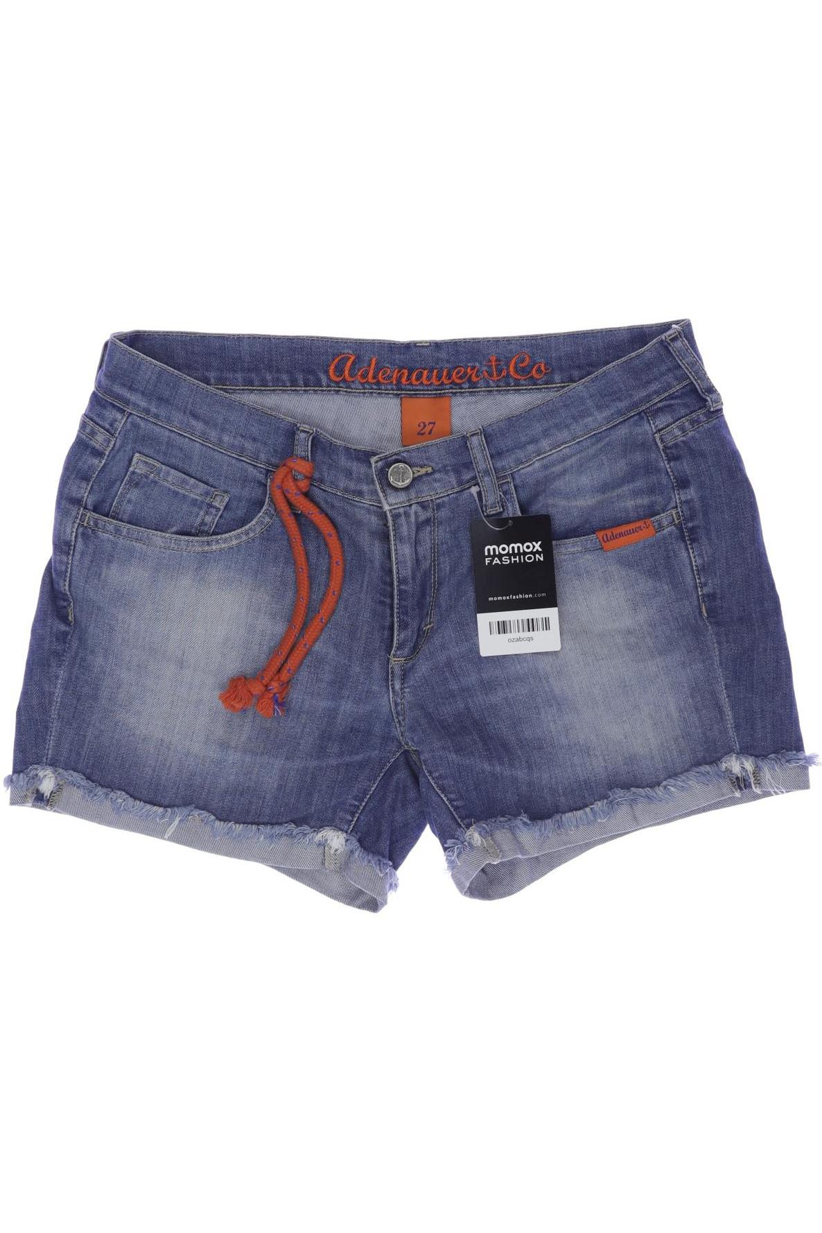 

Adenauer & Co Damen Shorts, blau, Gr. 27