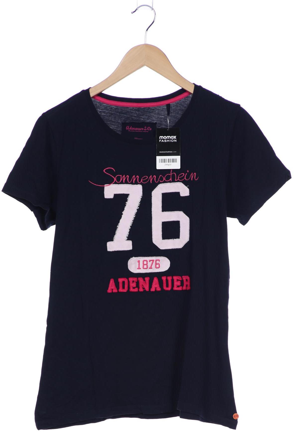 

Adenauer & Co Damen T-Shirt, marineblau, Gr. 44
