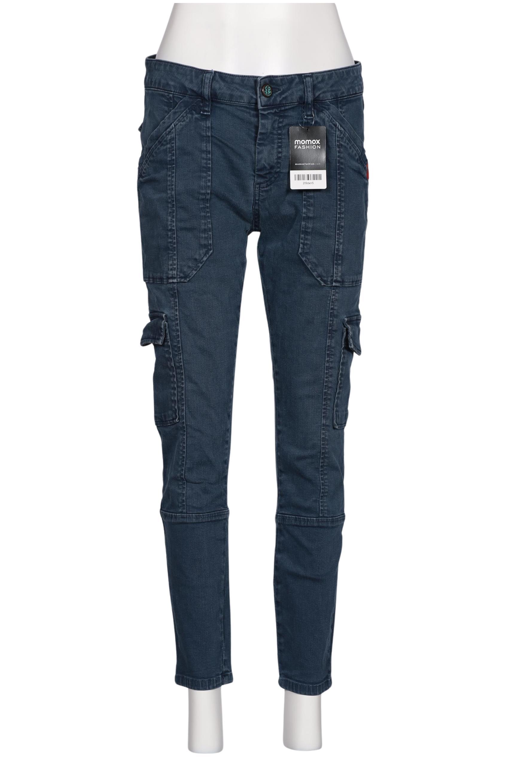 

Adenauer & Co Damen Jeans, marineblau, Gr. 28