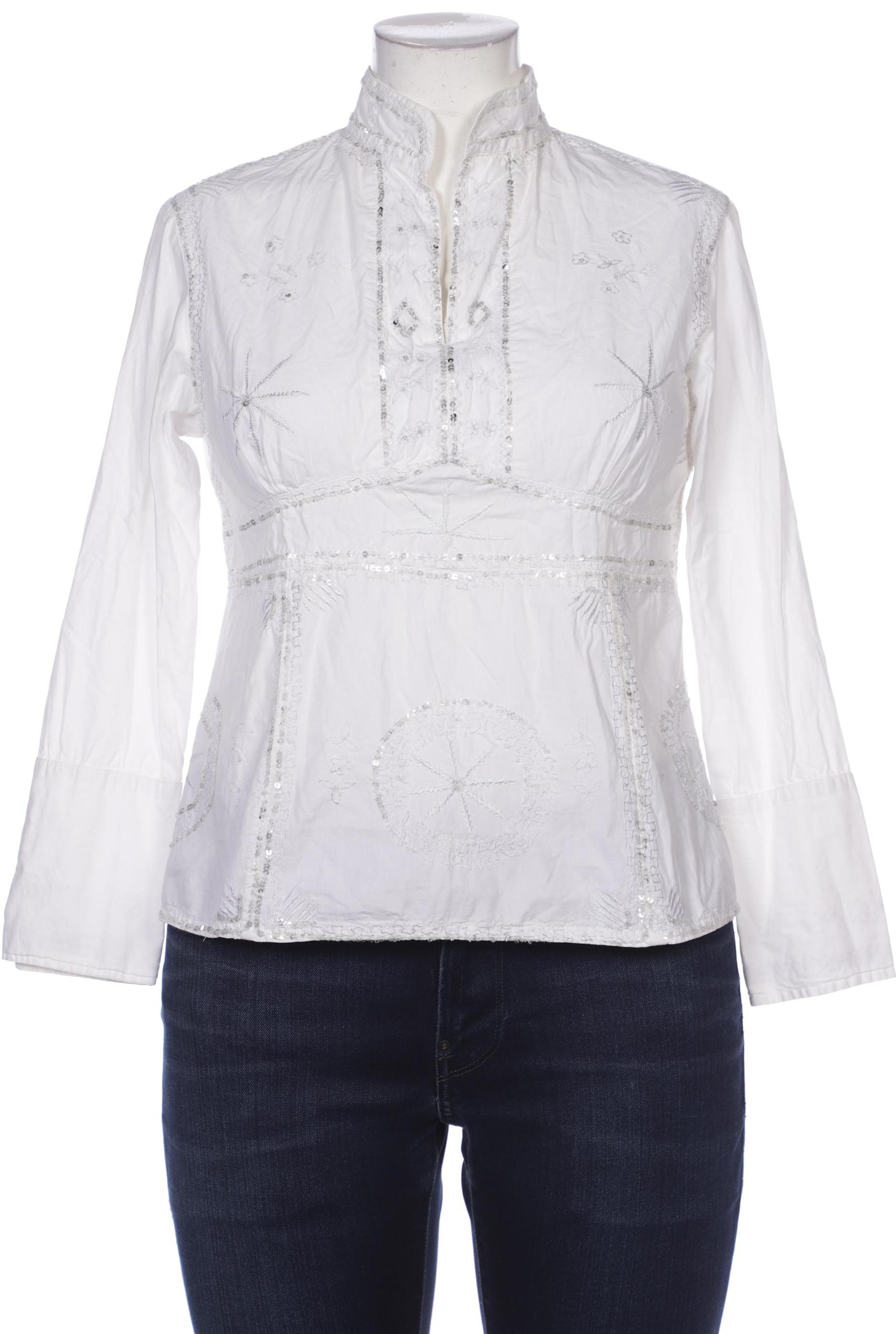 

Adenauer & Co Damen Bluse, weiß, Gr. 44