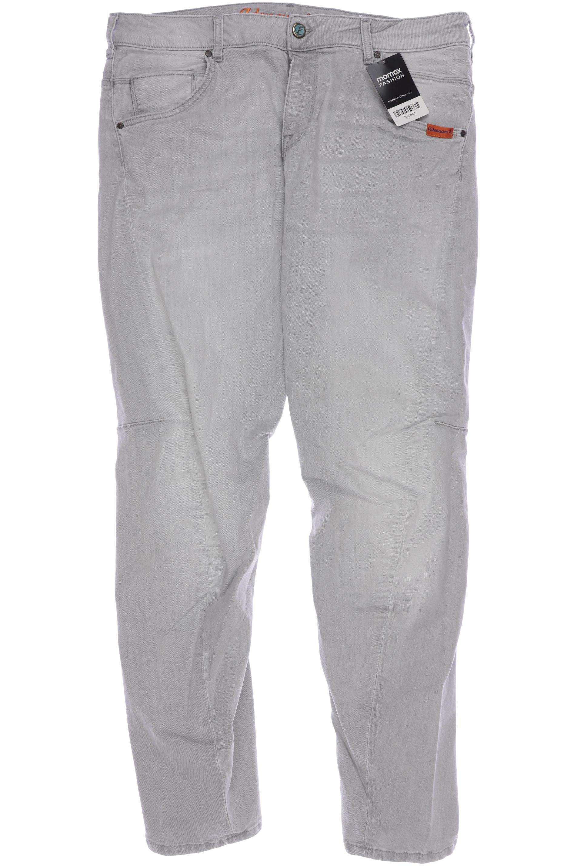 

Adenauer & Co Damen Jeans, grau, Gr. 34