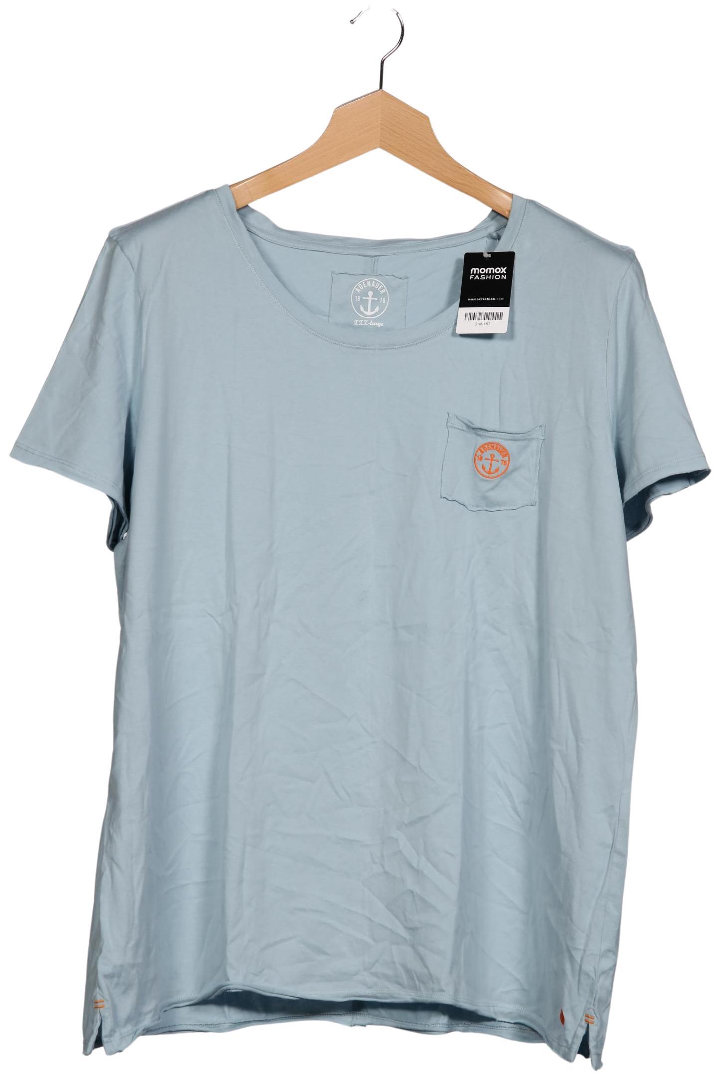 

Adenauer & Co Damen T-Shirt, hellblau, Gr. 48