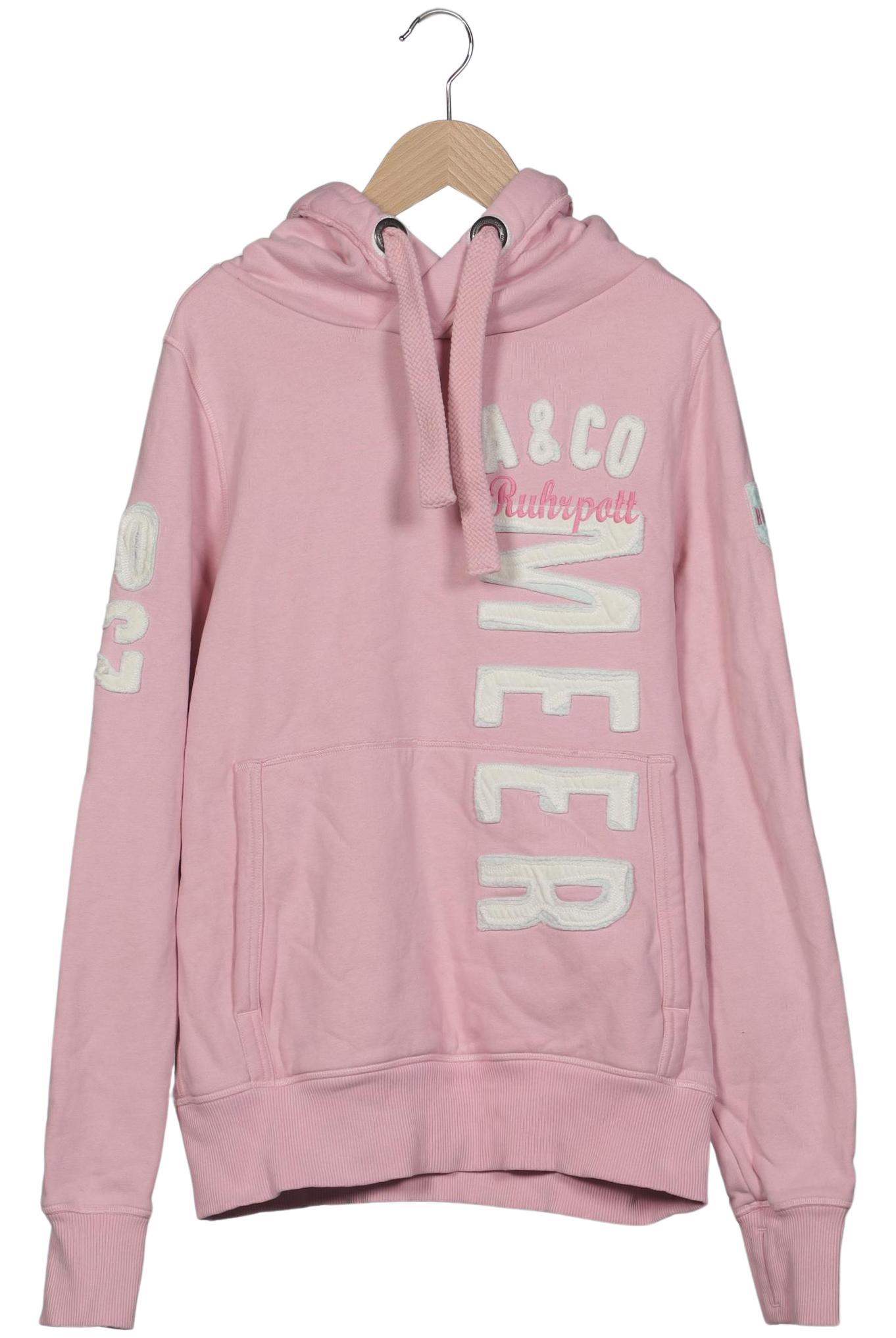 

Adenauer & Co Damen Kapuzenpullover, pink, Gr. 38