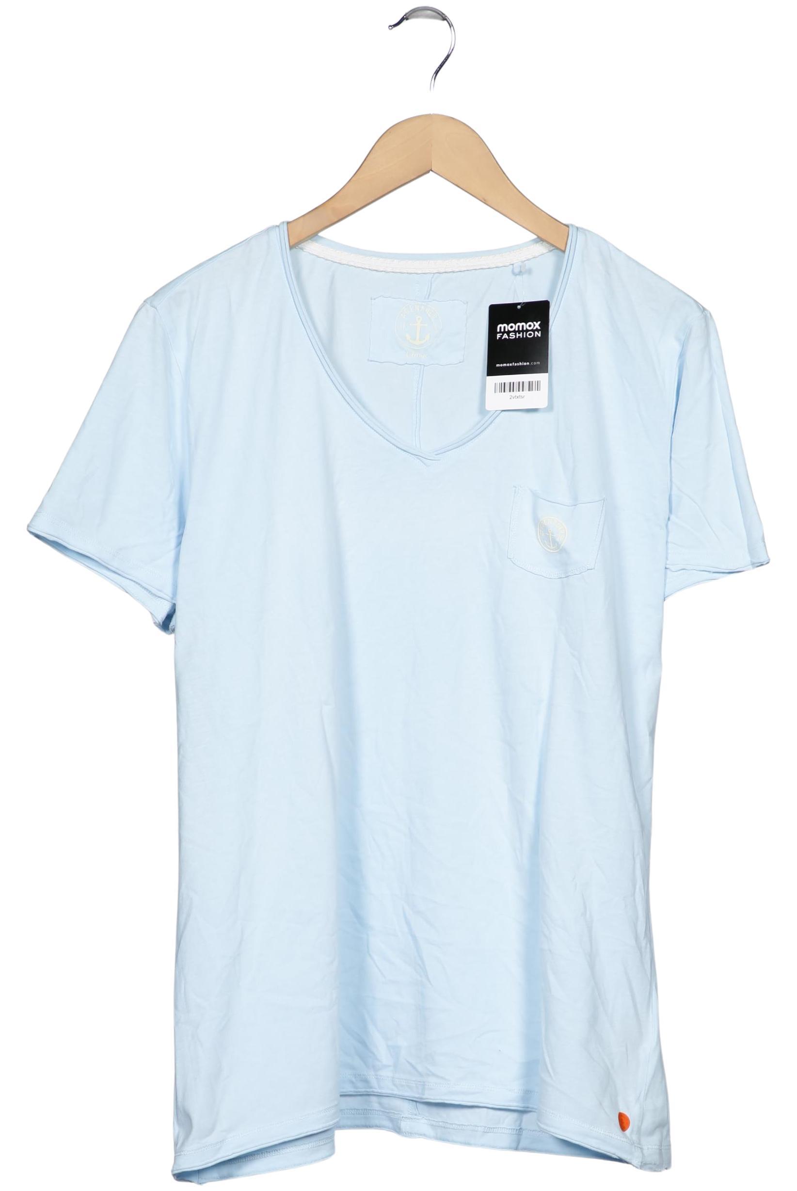 

Adenauer & Co Damen T-Shirt, hellblau, Gr. 44