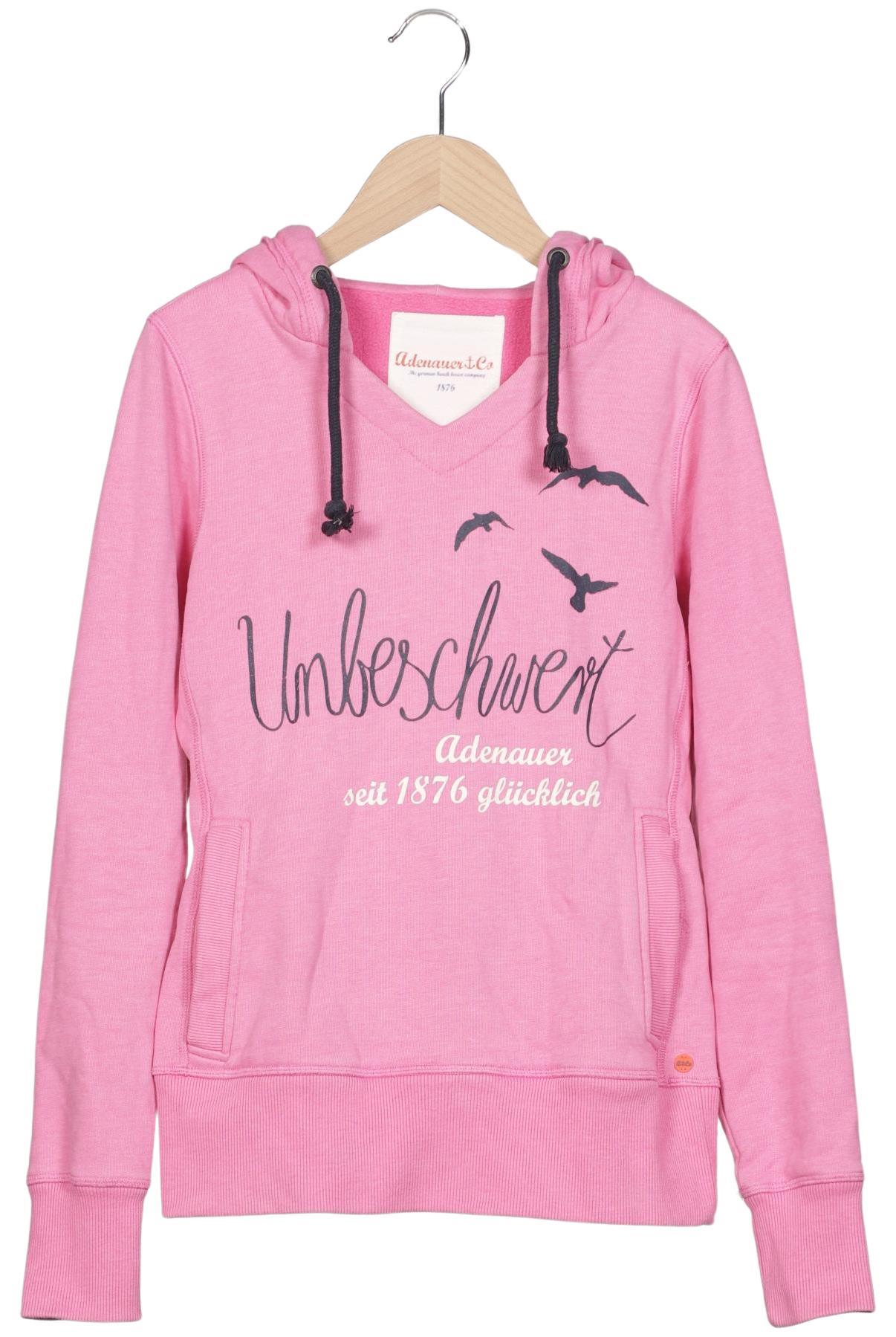 

Adenauer & Co Damen Kapuzenpullover, pink, Gr. 34