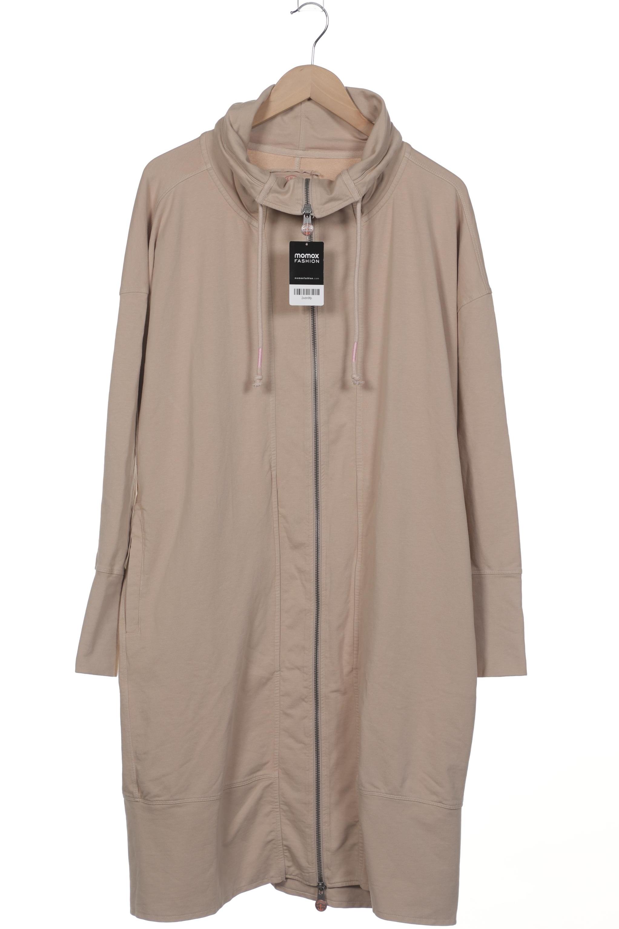 

Adenauer & Co Damen Sweatshirt, beige, Gr. 48