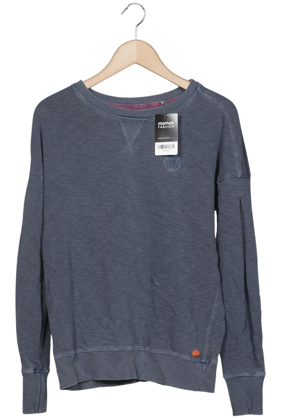 

Adenauer & Co Damen Sweatshirt, blau, Gr. 34