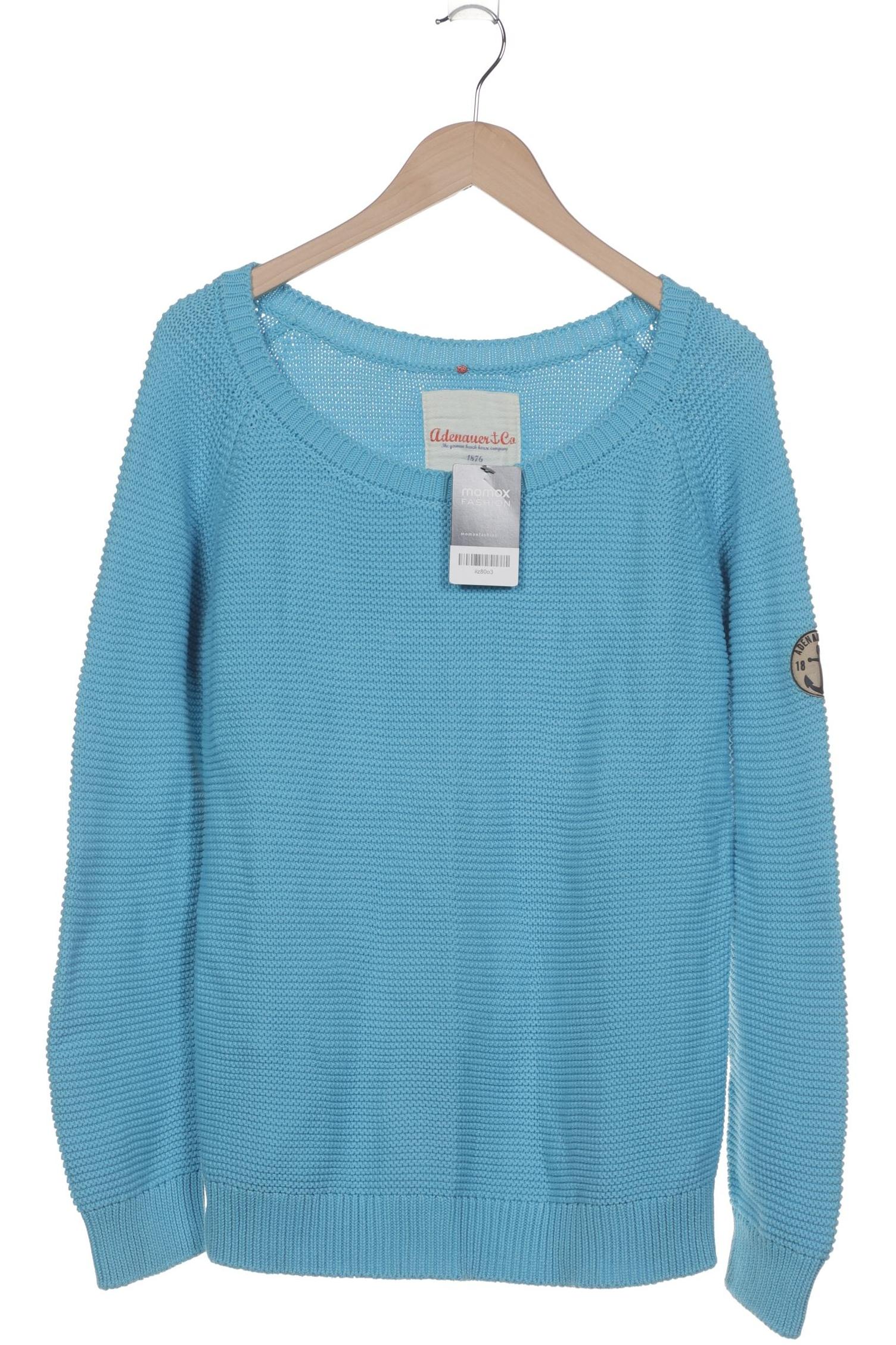 

Adenauer & Co Damen Pullover, blau, Gr. 44