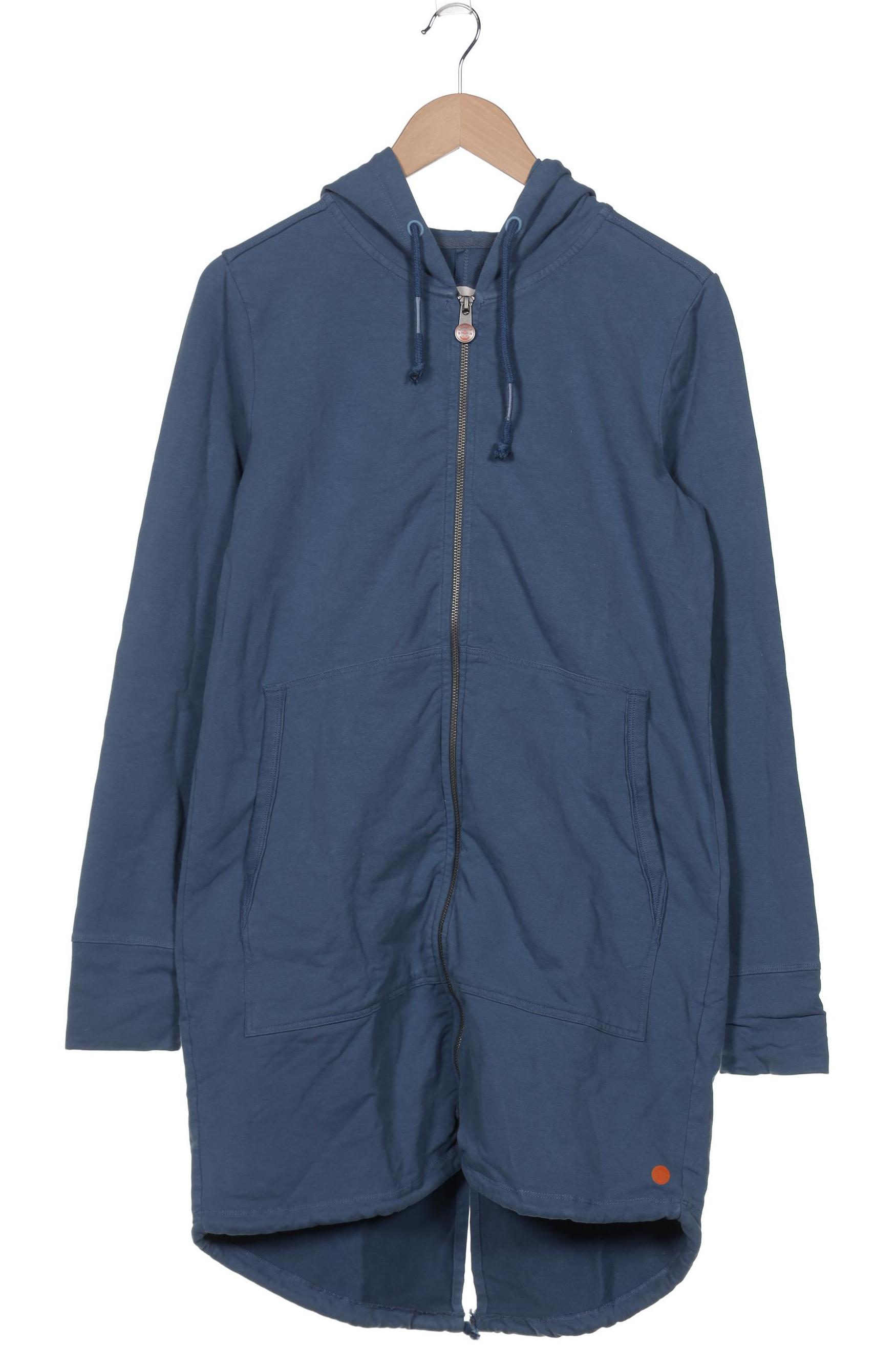 

Adenauer & Co Damen Kapuzenpullover, blau, Gr. 38
