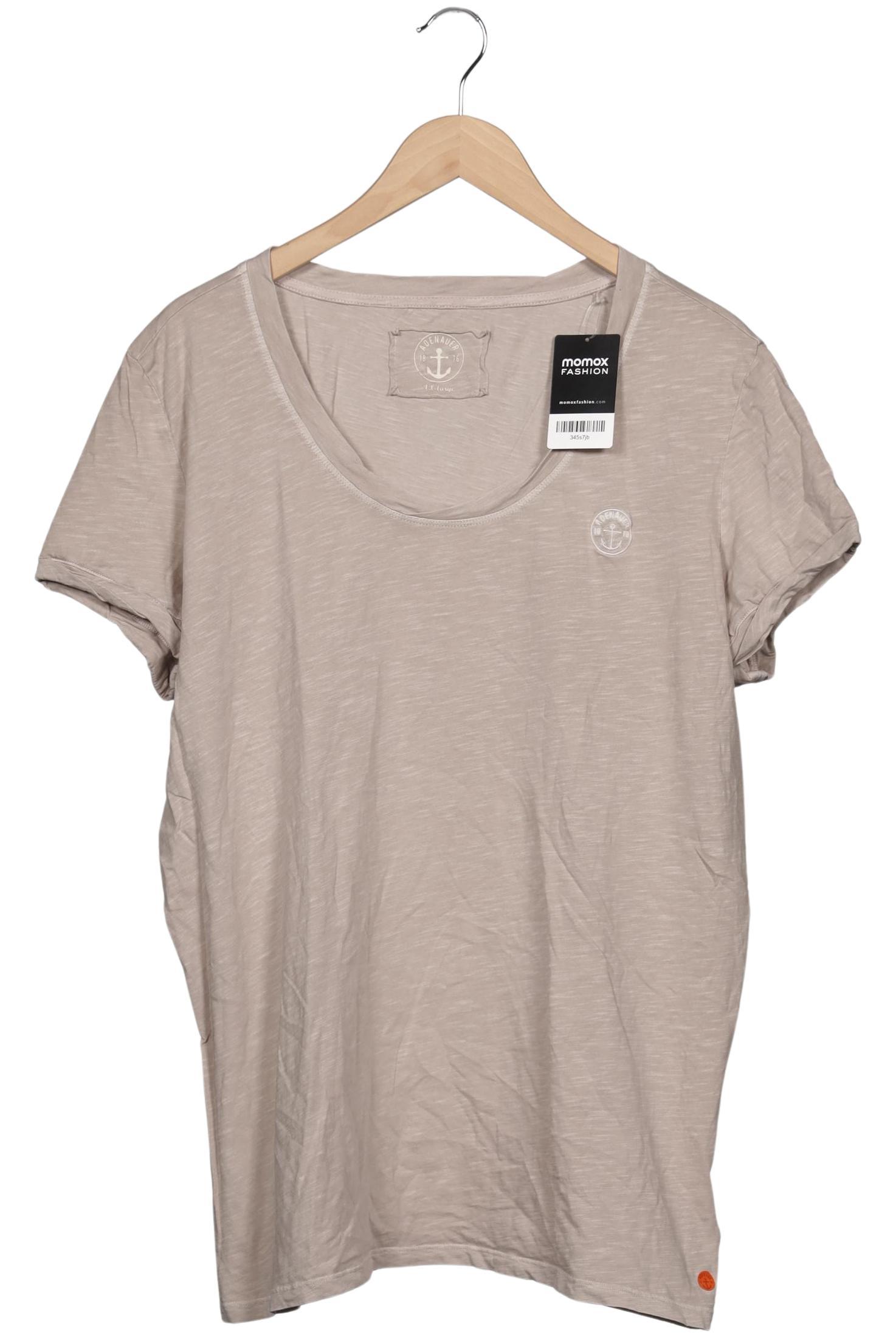 

Adenauer & Co Damen T-Shirt, beige, Gr. 46