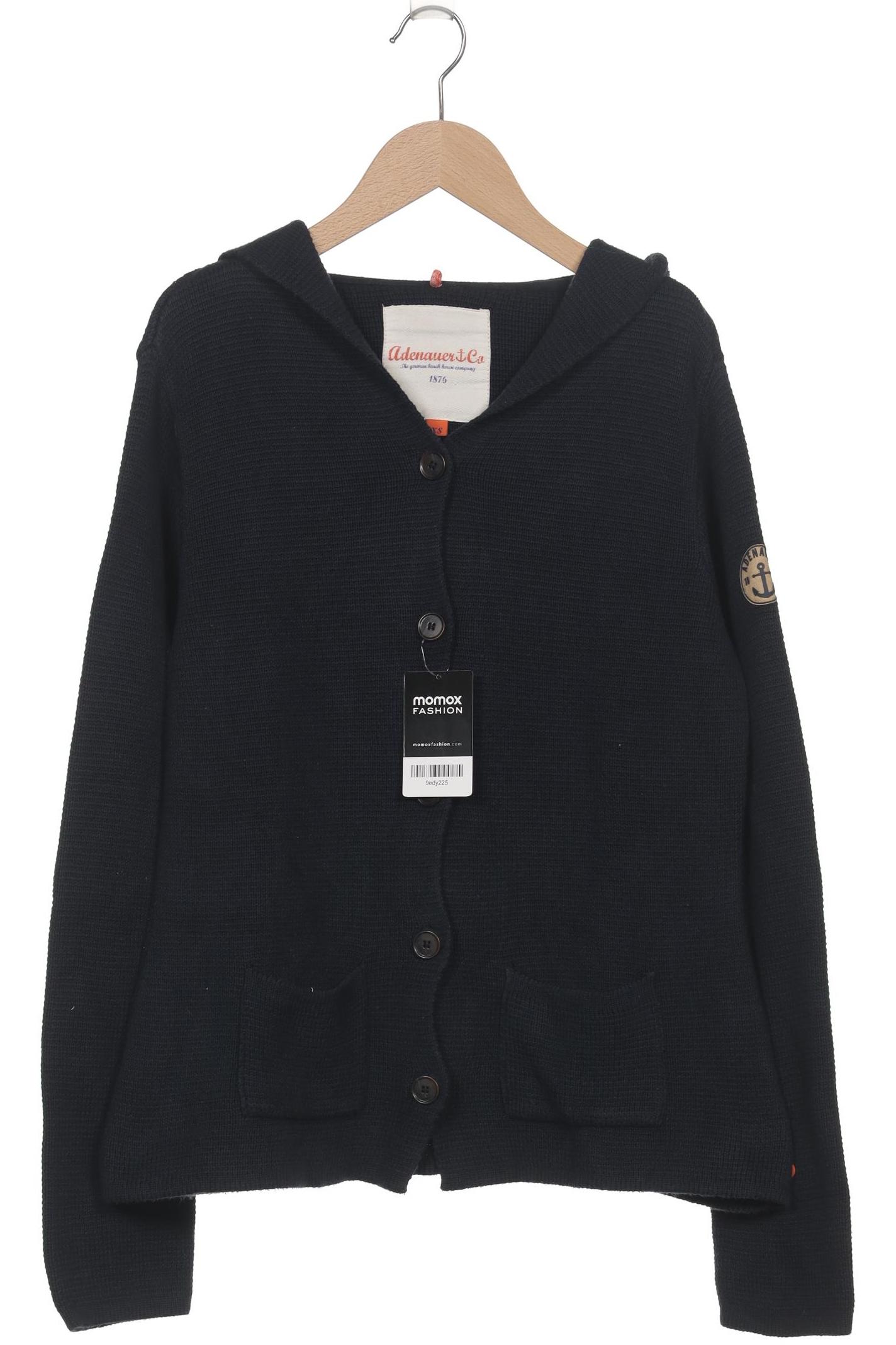 

Adenauer & Co Damen Strickjacke, marineblau, Gr. 34